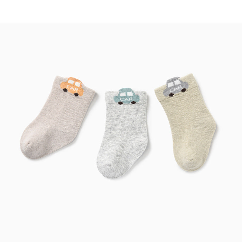 Newborn Cotton Boneless Socks