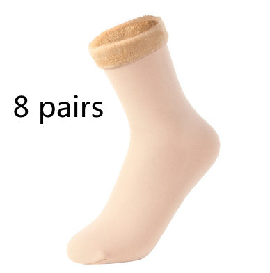 Women's Padded Velvet Warm Socks
