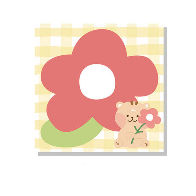 Cartoon Cute Message Note Memo Material Paper