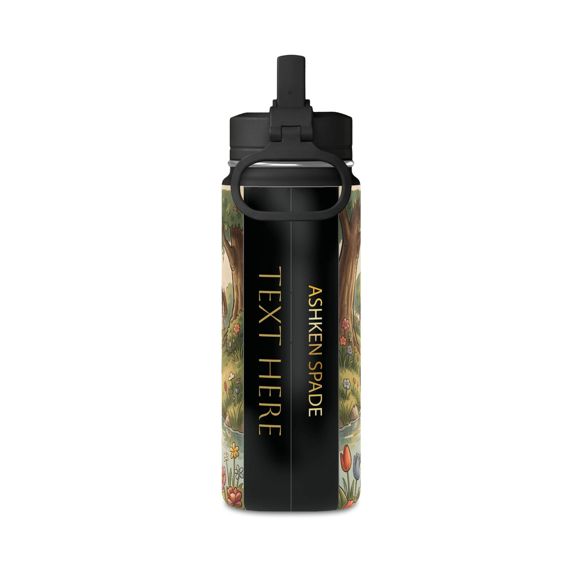 Duck Couple Mini Water Bottle(20oz)