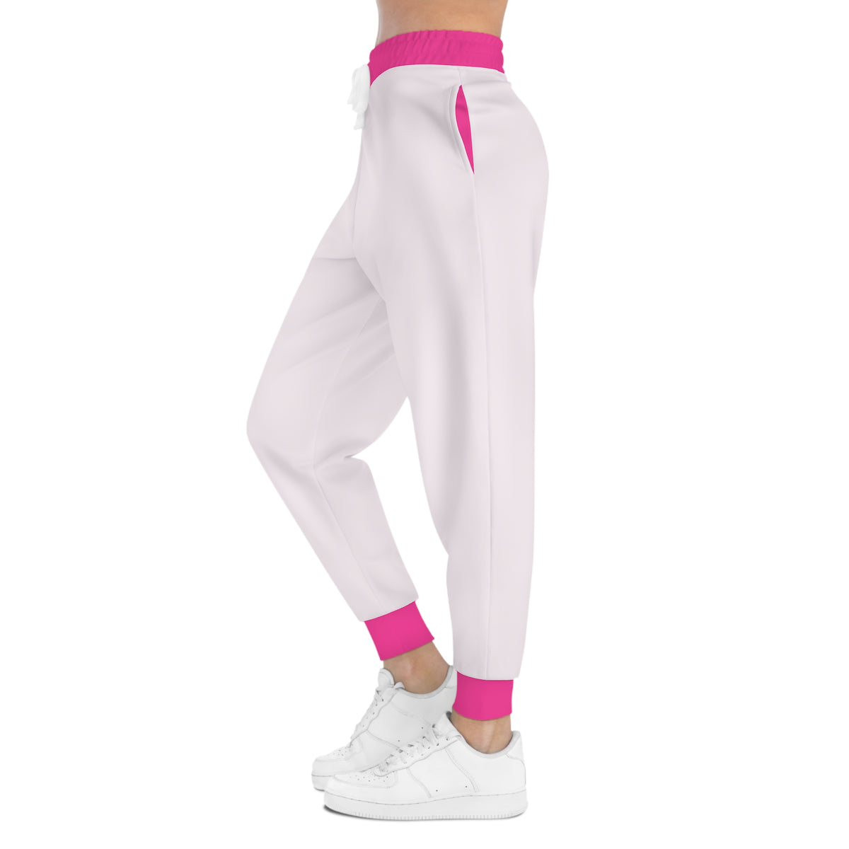 Ashken Spade Pink Trim Athletic Joggers