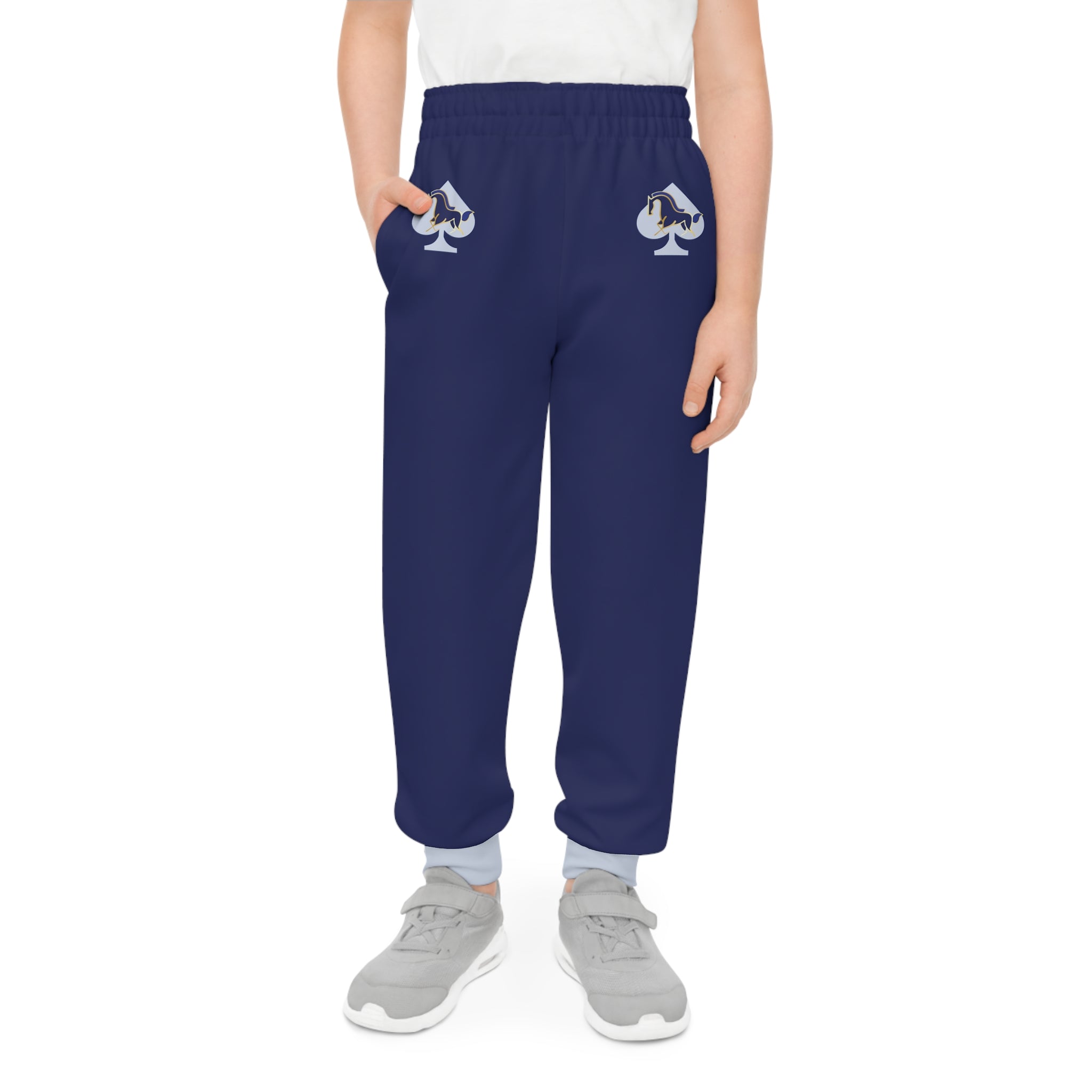 Copy of Navy Geometric Youth Joggers