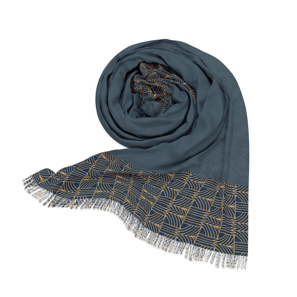 Strider Scarf Geometric Lightweight Scarf – ASHKEN SPADE
