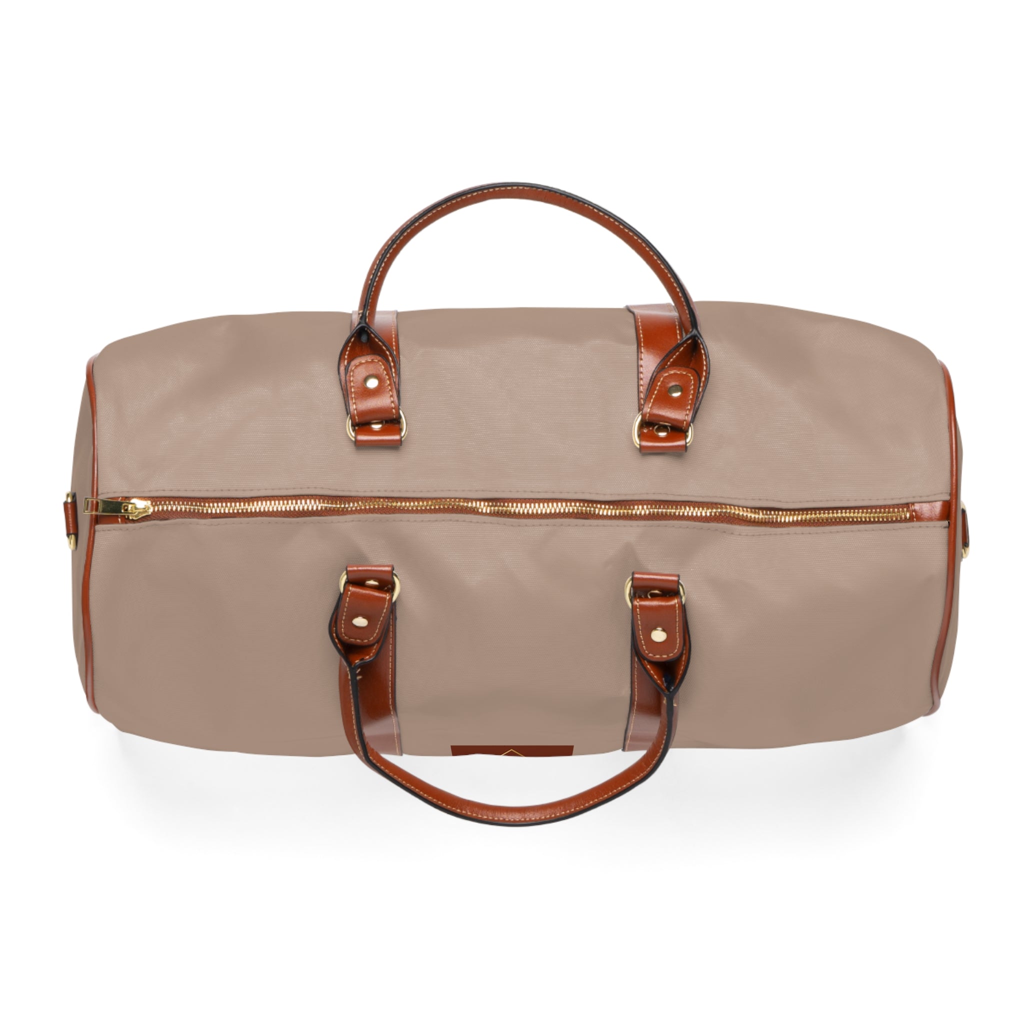 Travel Duffel with Gold ASHKEN SPADE Logo