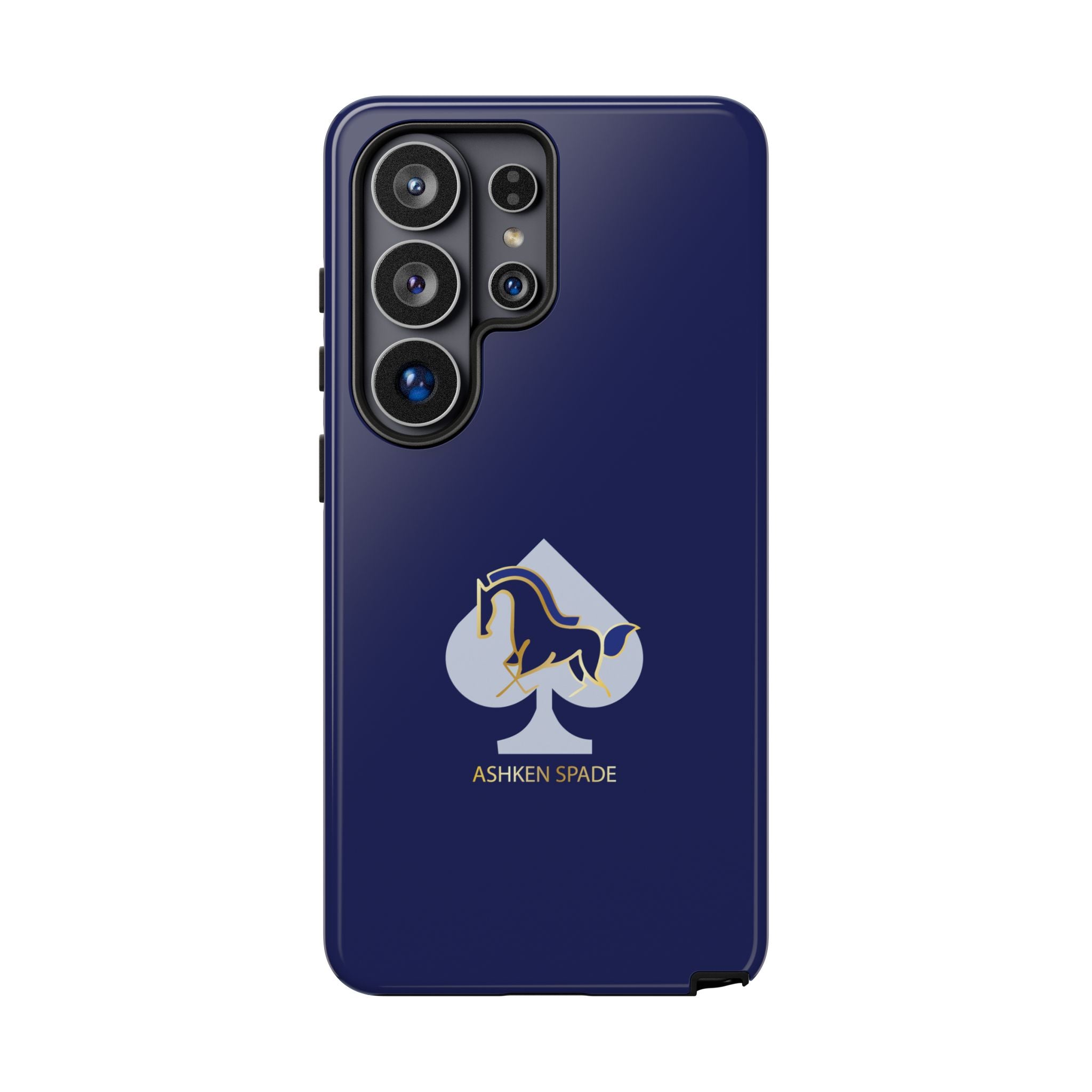 Navy Blue Ashken Spade Logo Phone Case