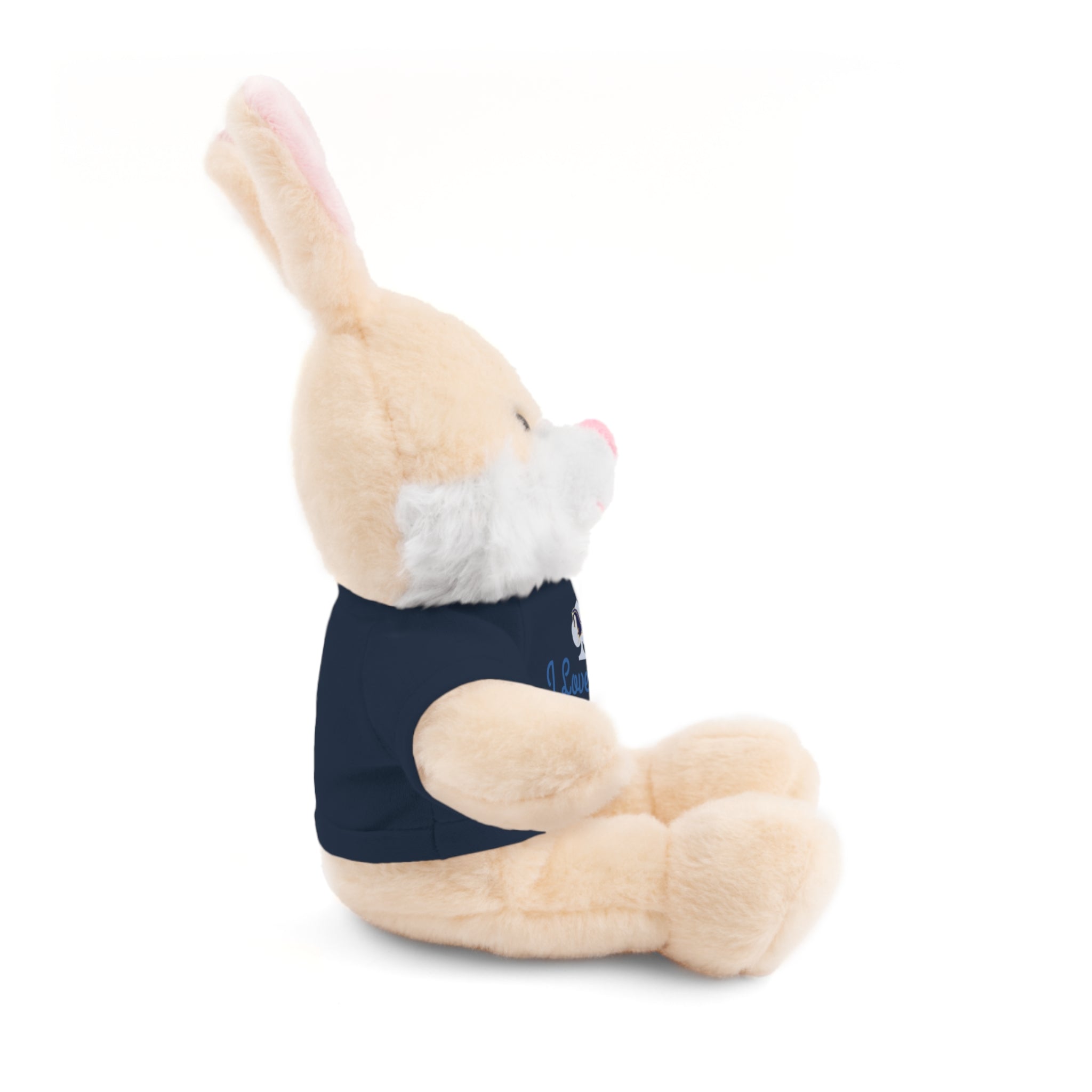 Personalized Teddy Bear with "I Love You" Tee