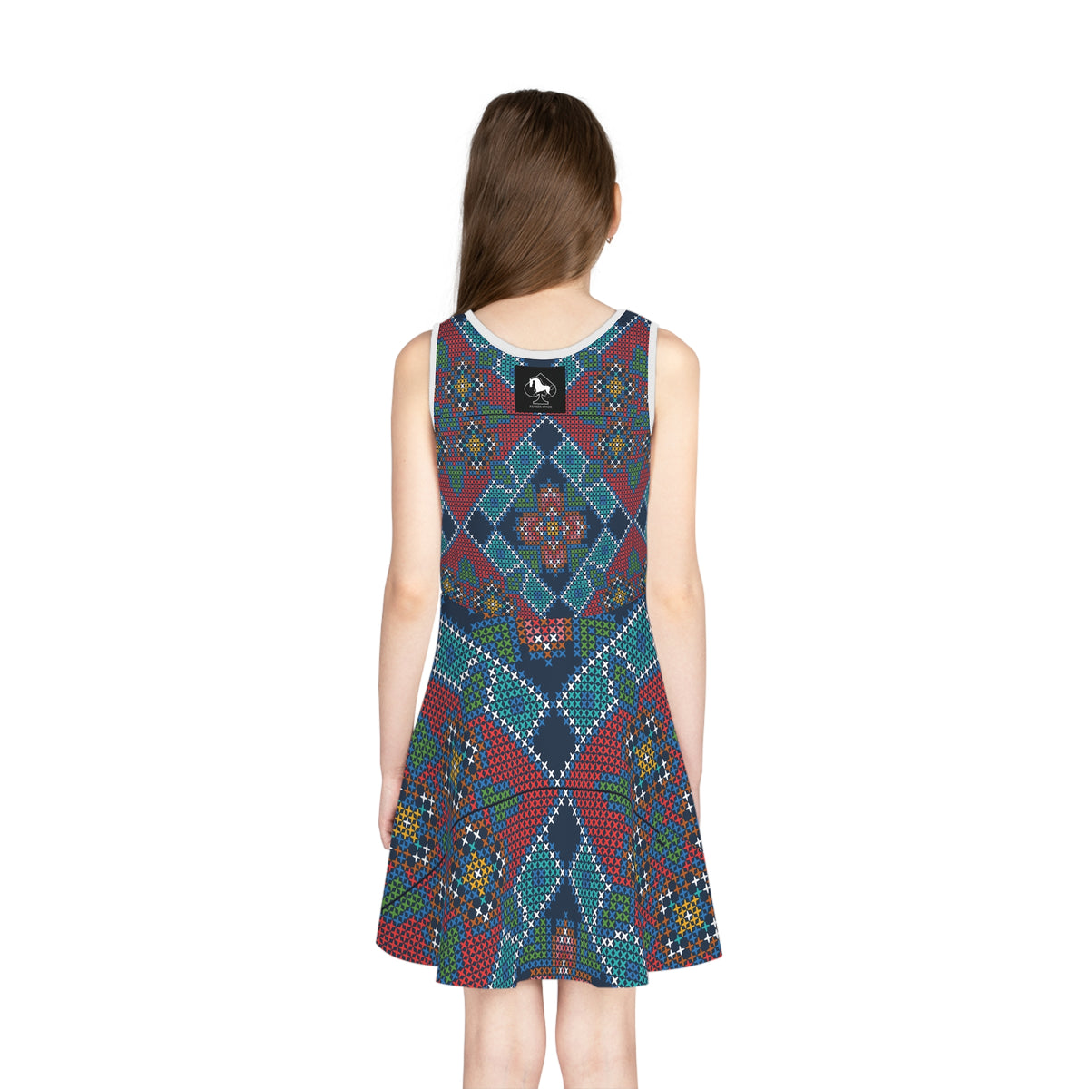 Girls' Patterned Sundress