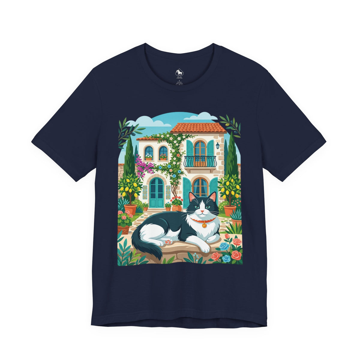 Cat Courtyard T‑Shirt