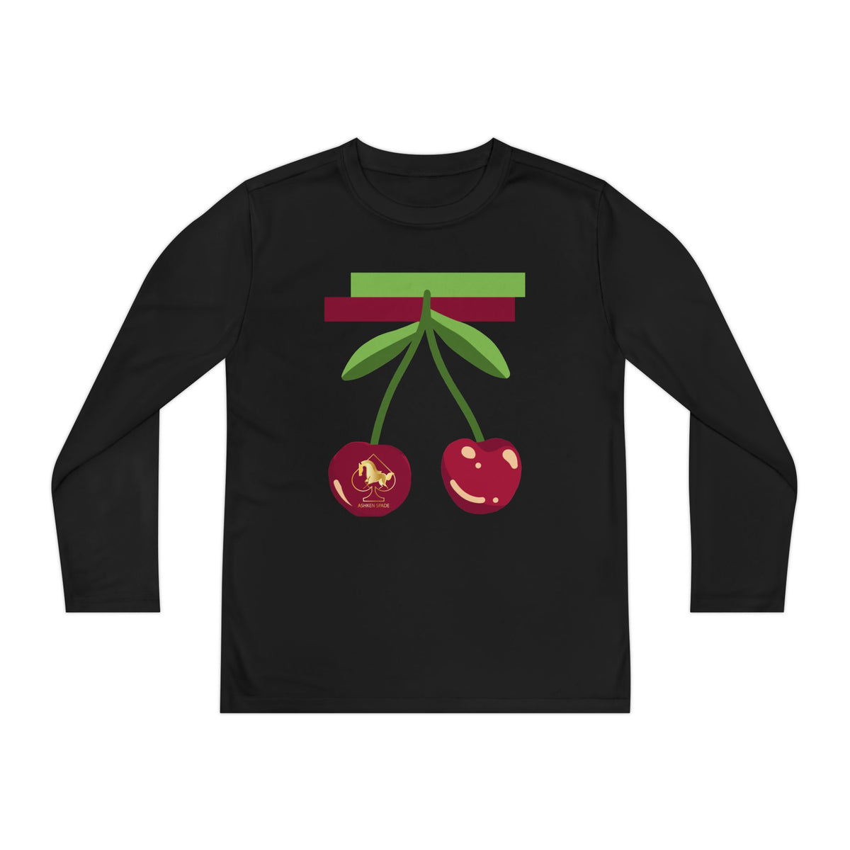 Red Cherry Youth Long Sleeve Tee