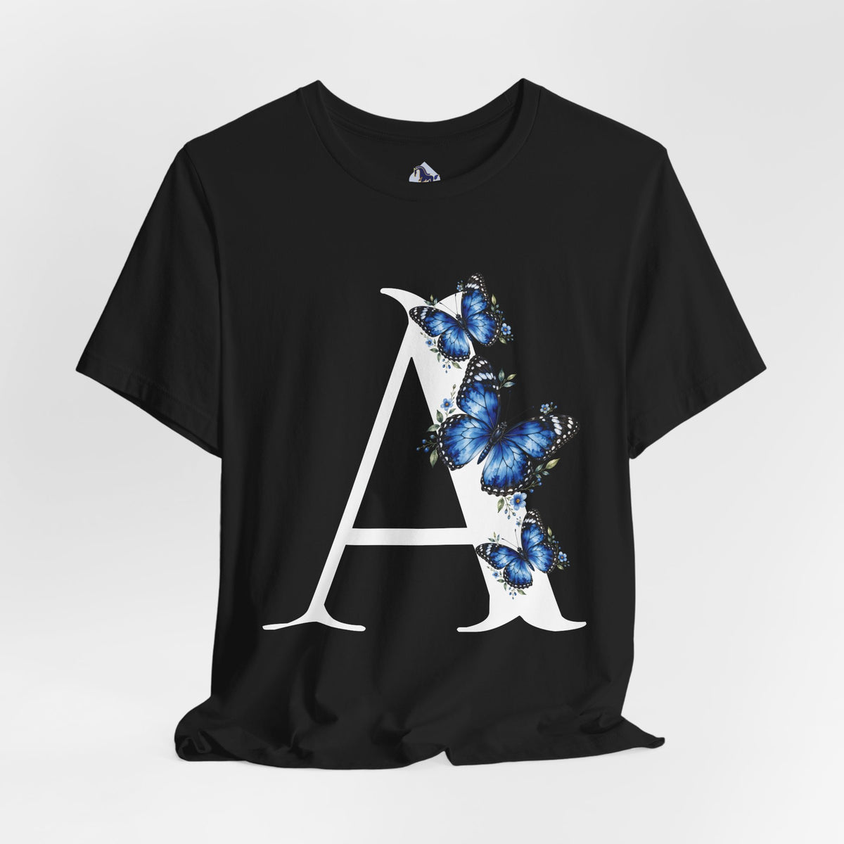 Butterfly Initial A T-Shirt