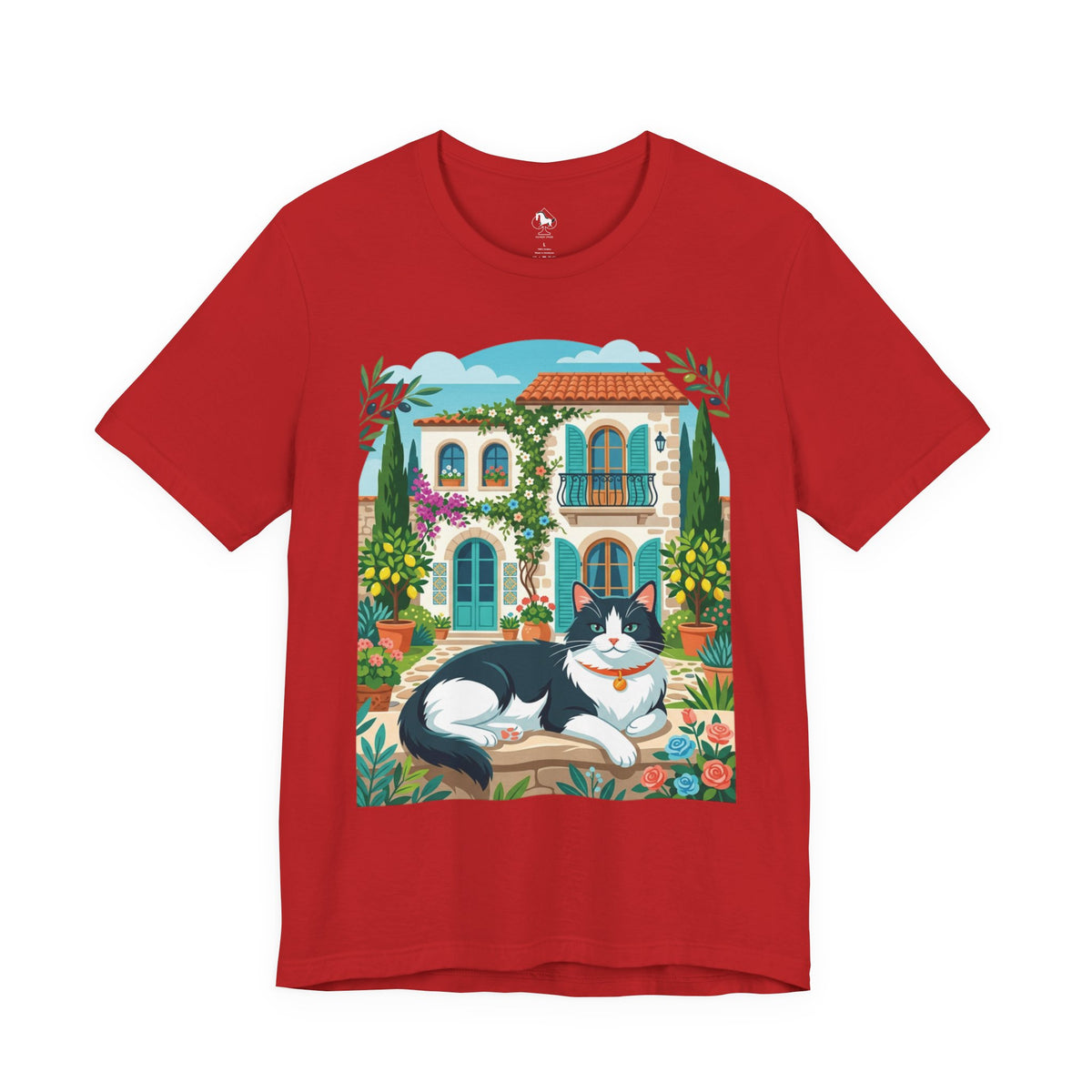 Cat Courtyard T‑Shirt