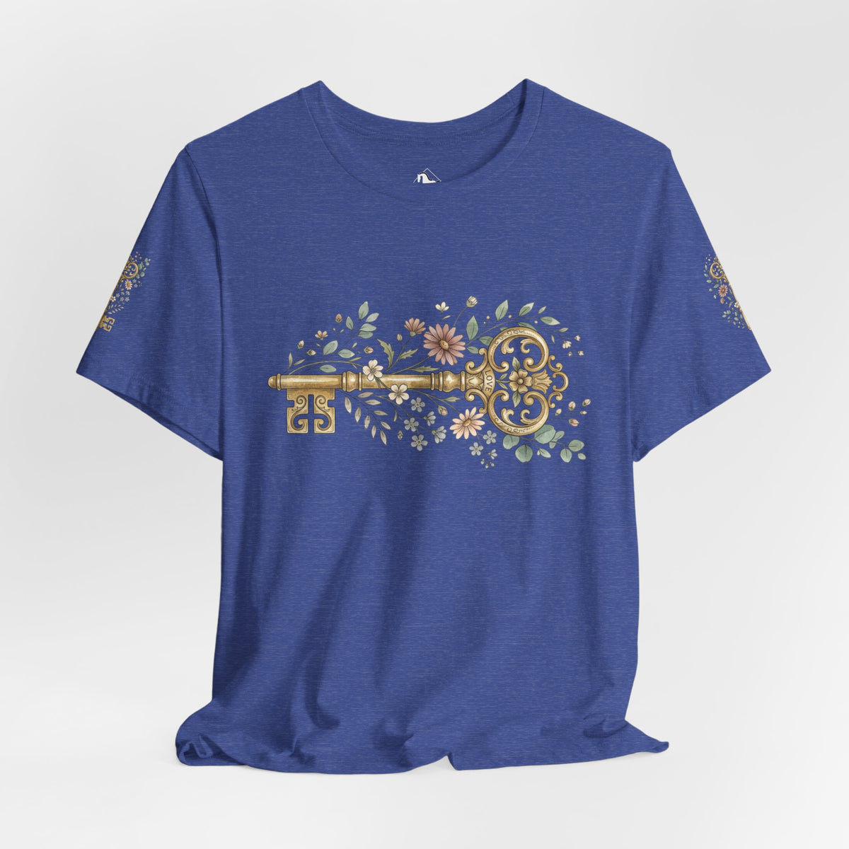 Vintage Floral Key T-Shirt