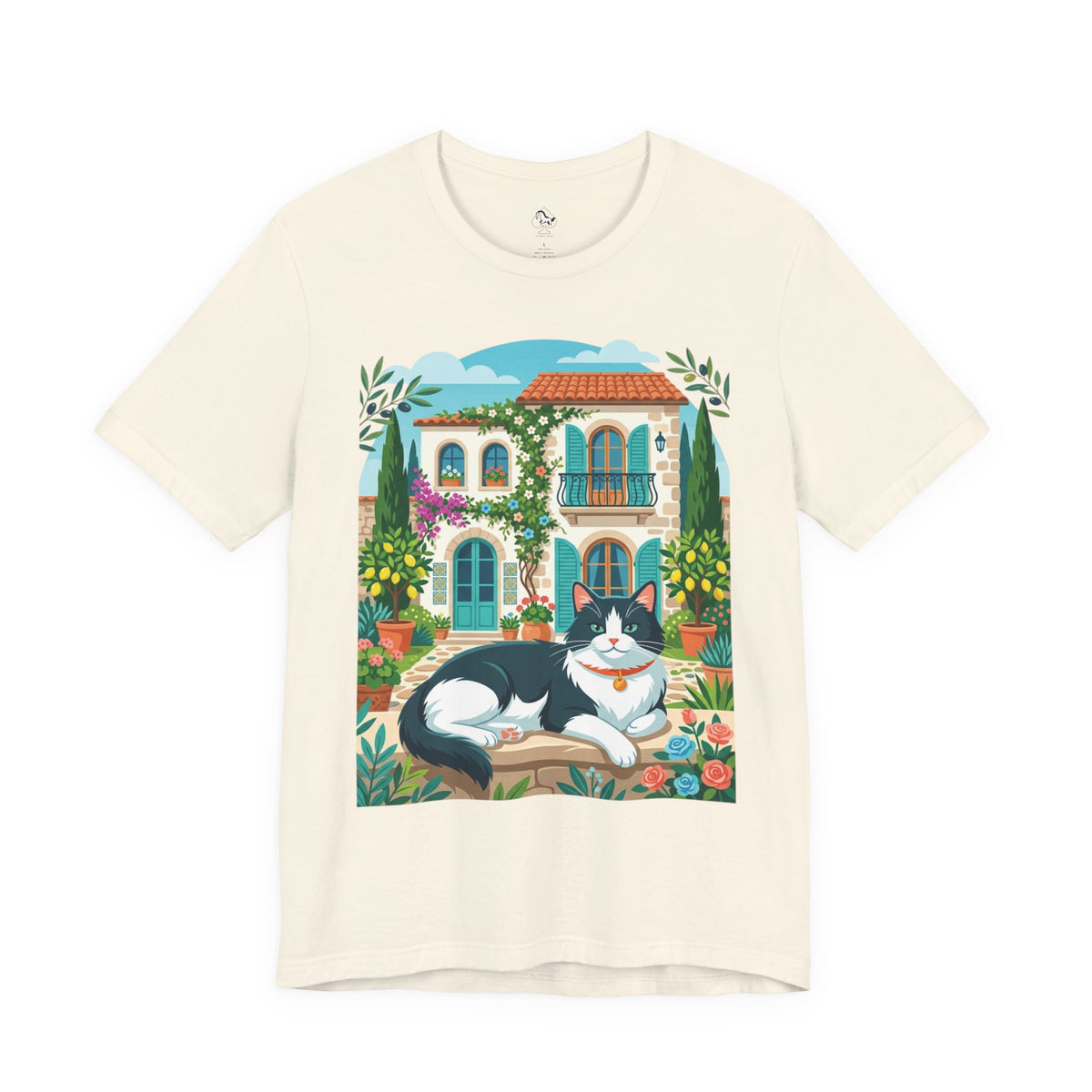 Cat Courtyard T‑Shirt