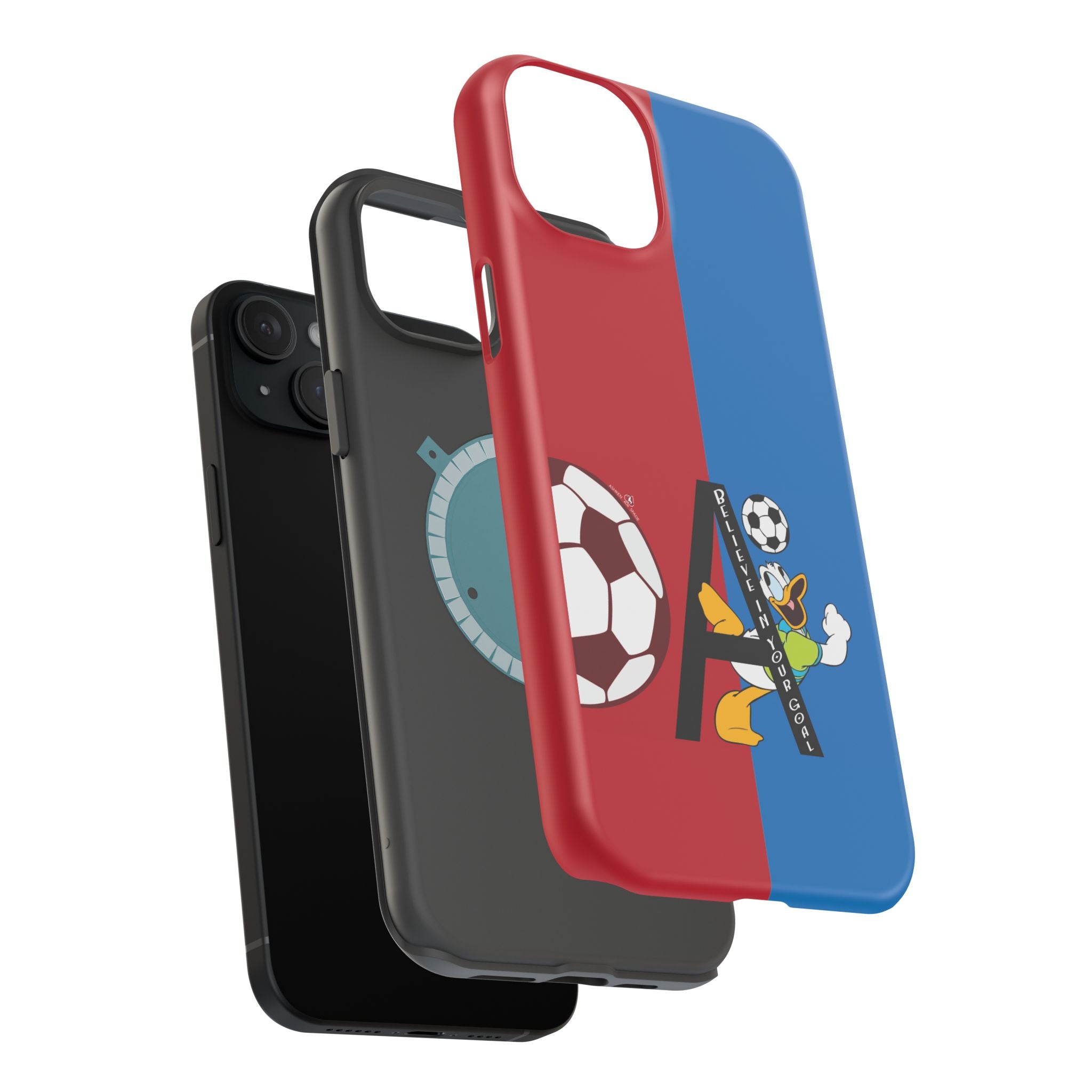 Soccer Initial A Magnetic Impact-Resistant Phone Case