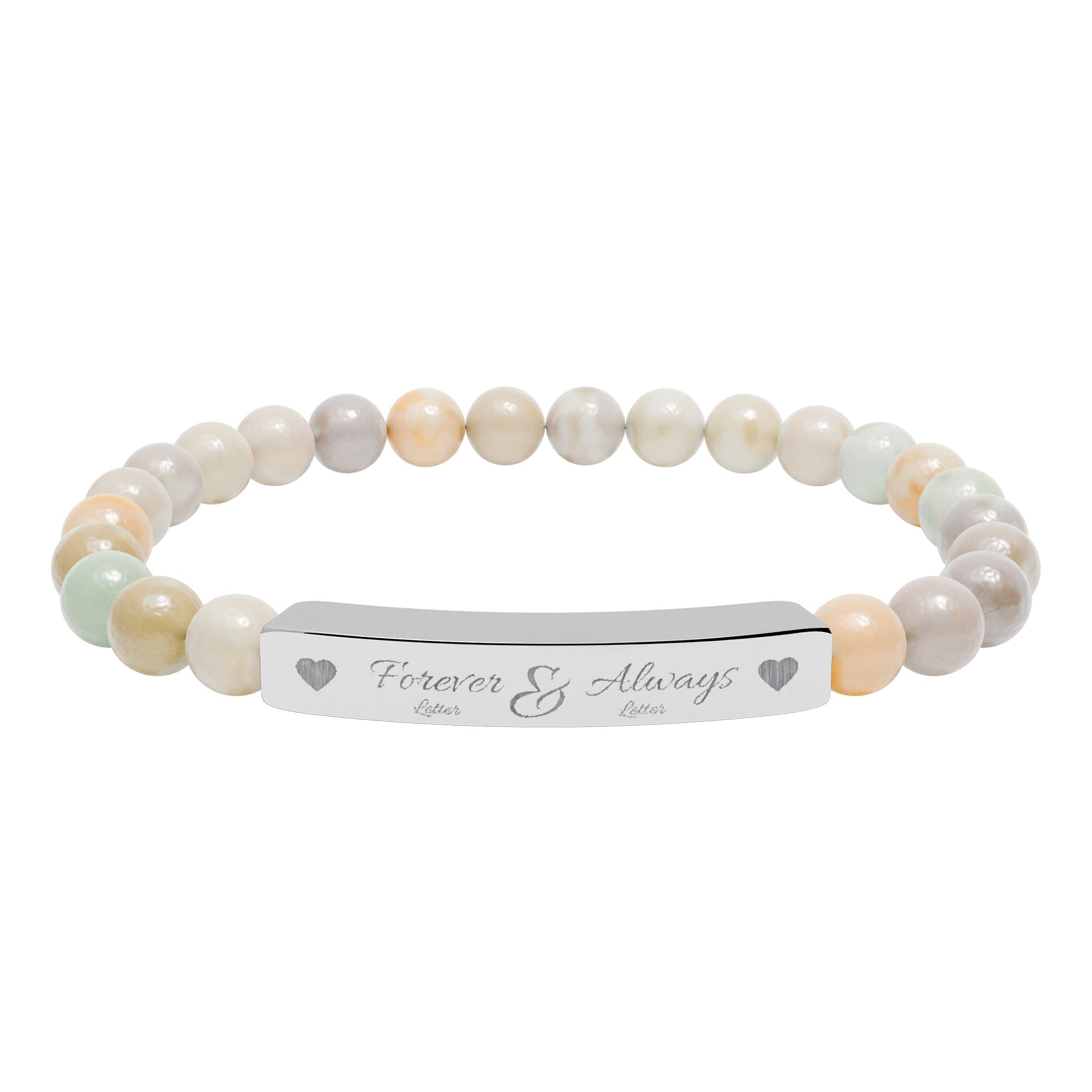 Customize Elegant Beaded Bracelet