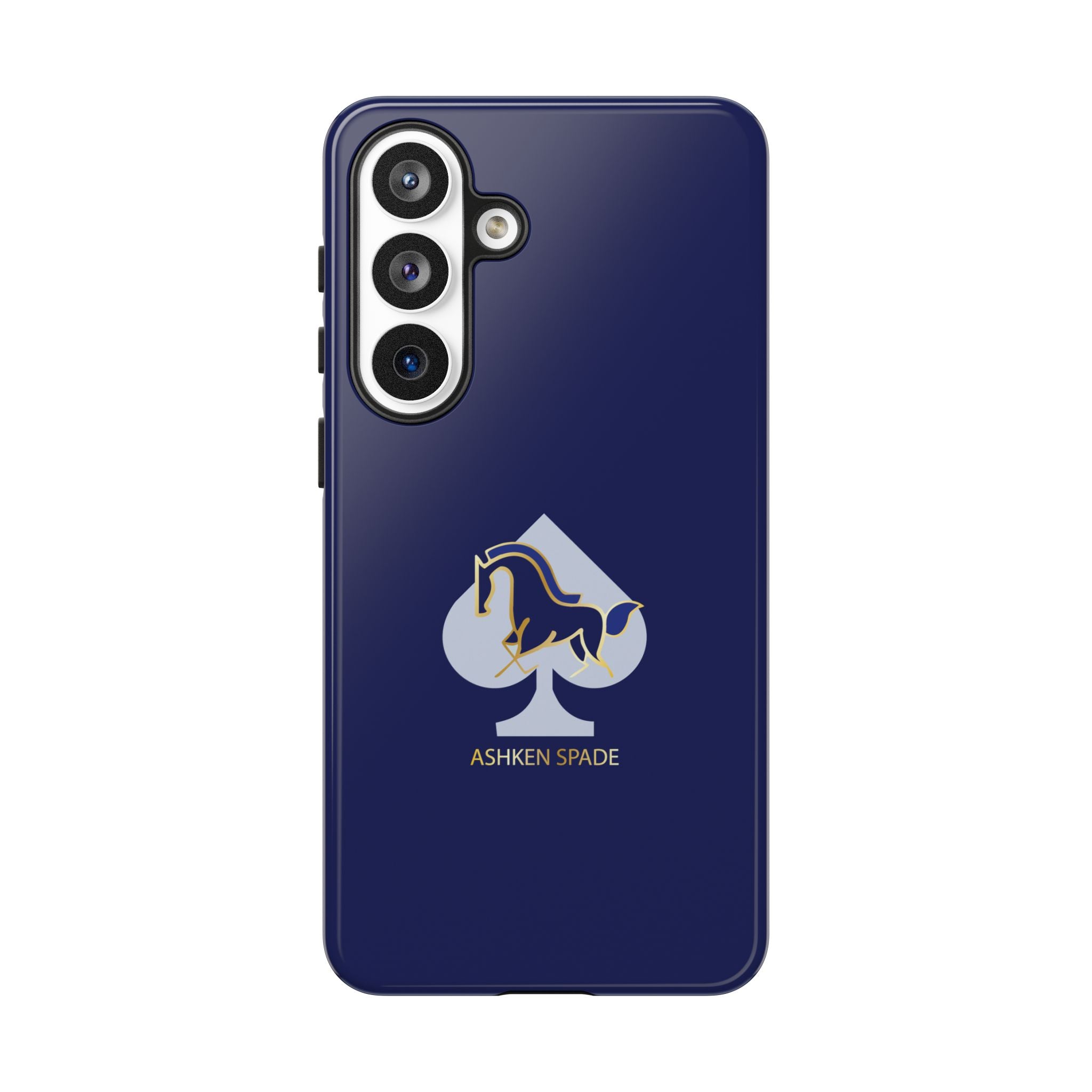 Navy Blue Ashken Spade Logo Phone Case