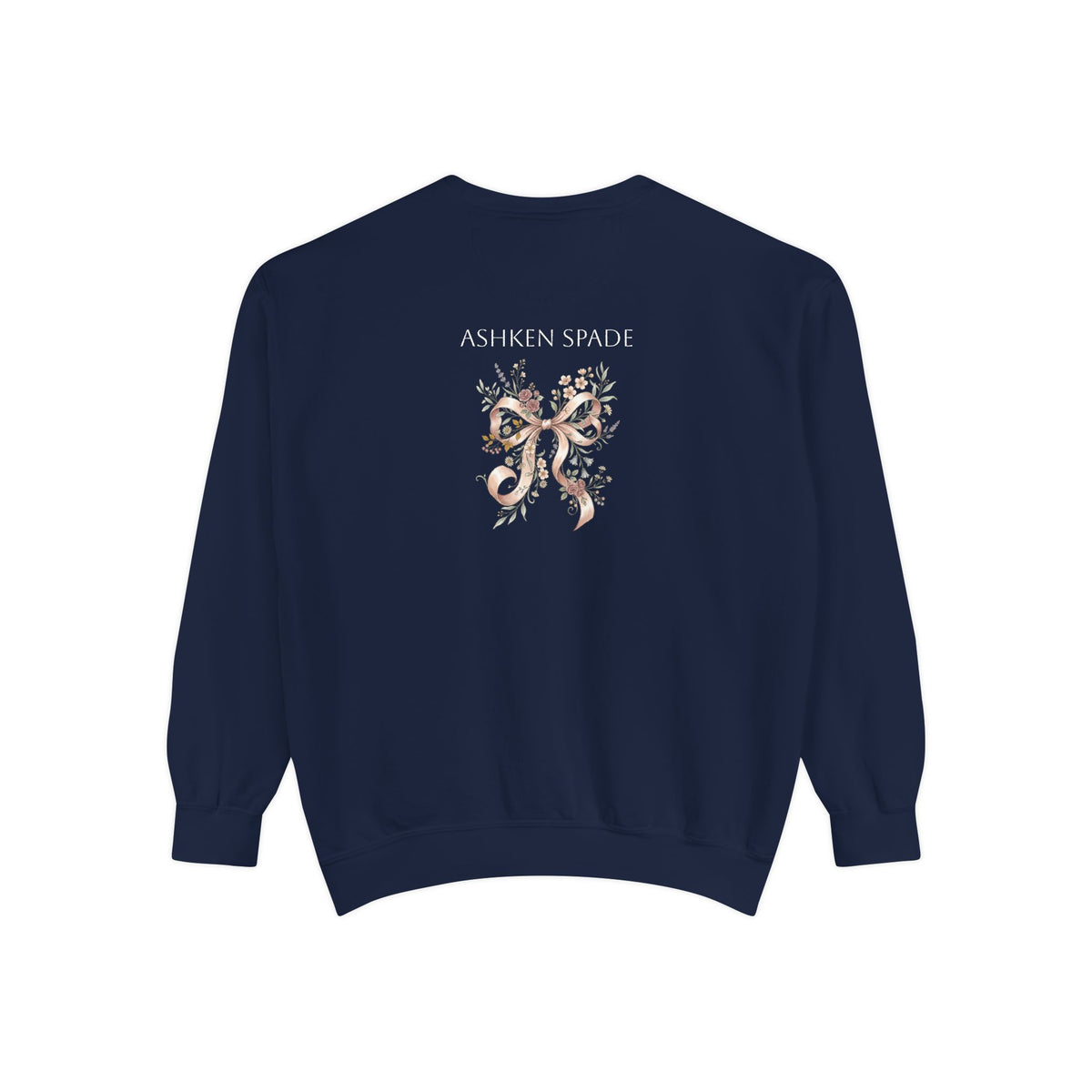 Floral Ribbon Sweatshirt