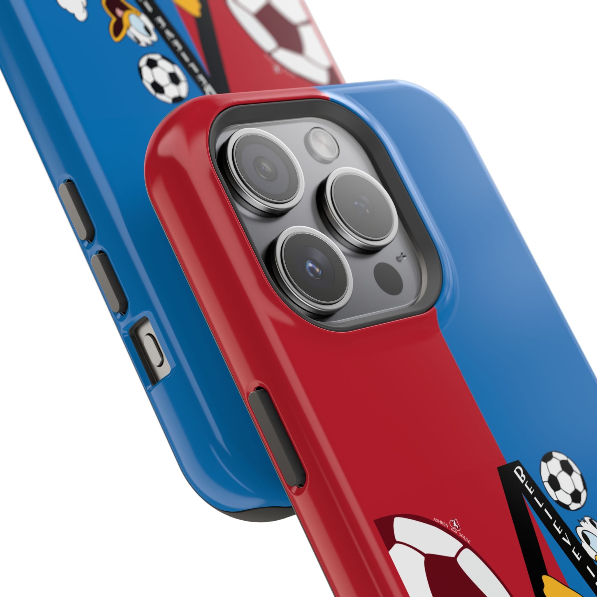 Soccer Initial A Magnetic Impact-Resistant Phone Case