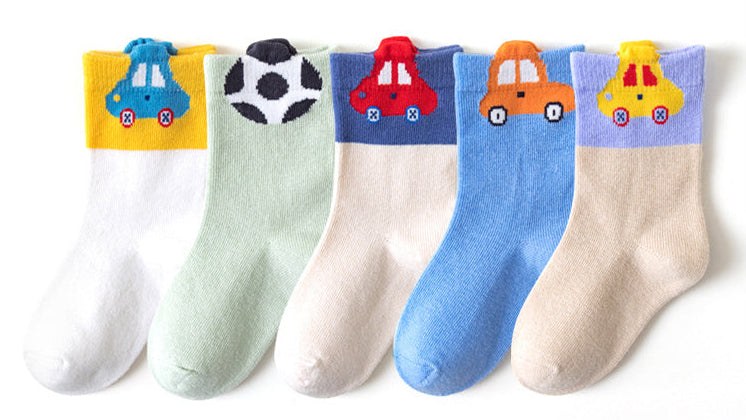 Boys And Girls Cute Cartoon Socks