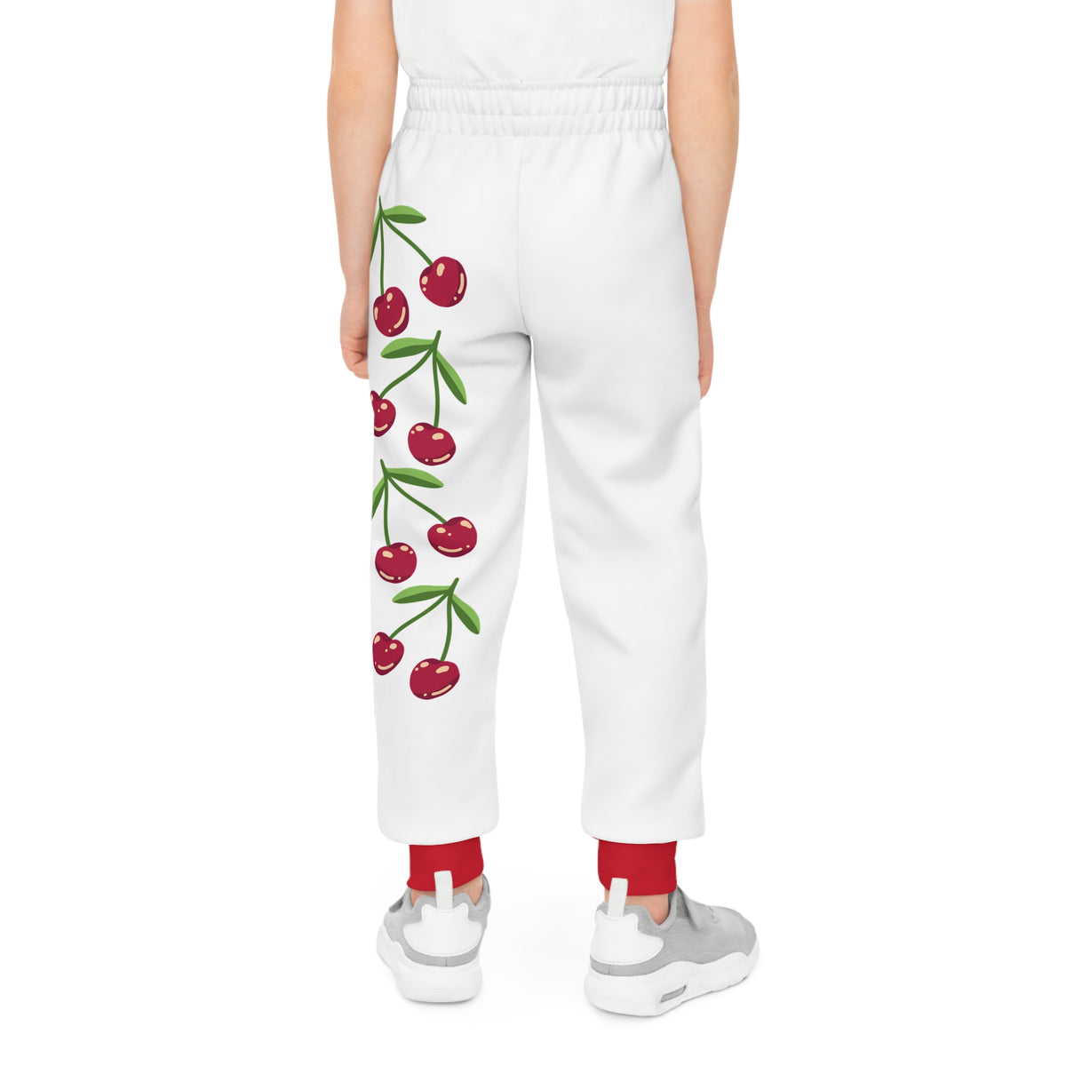 Kids Cherry Print Joggers