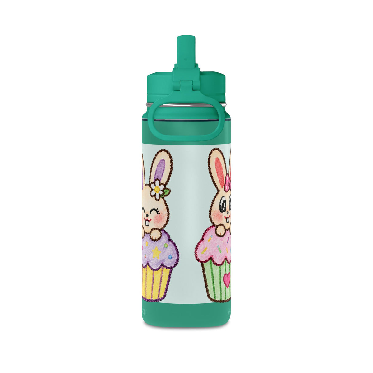 Personalized 20oz Kids Straw Bottle