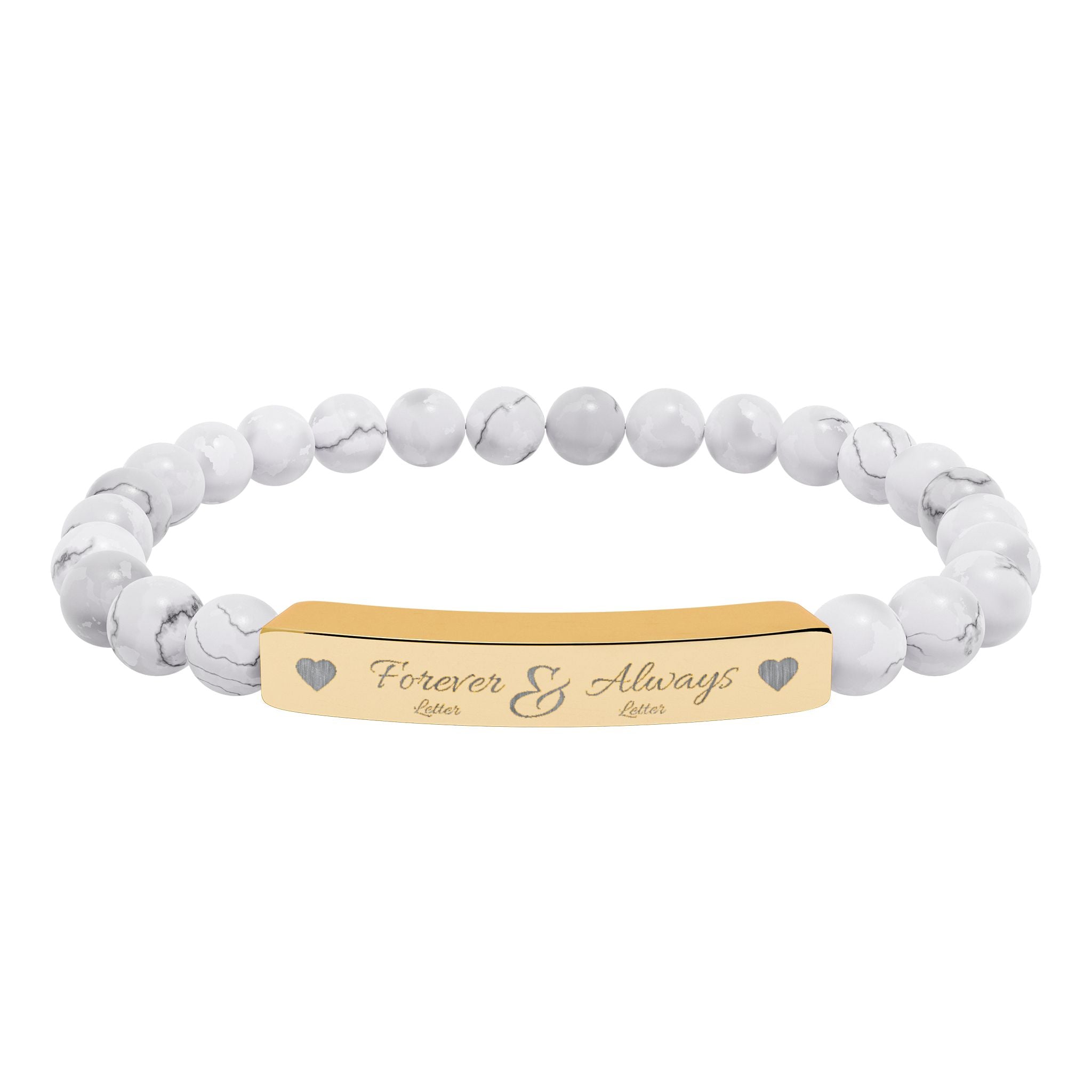 Customize Elegant Beaded Bracelet