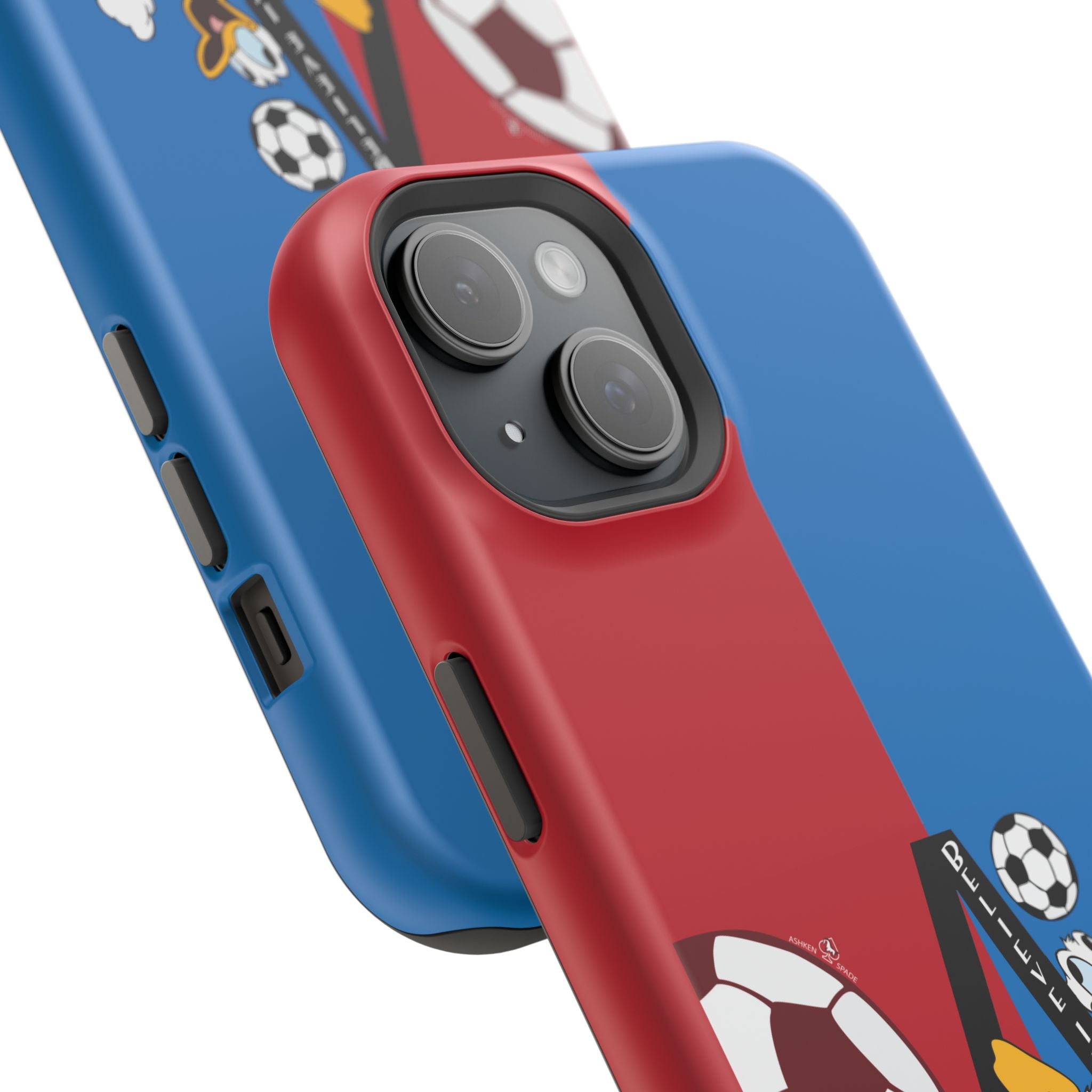 Soccer Initial A Magnetic Impact-Resistant Phone Case