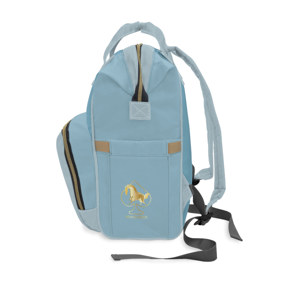 Personalized Cute Bunny & Doll Baby Diaper Backpack