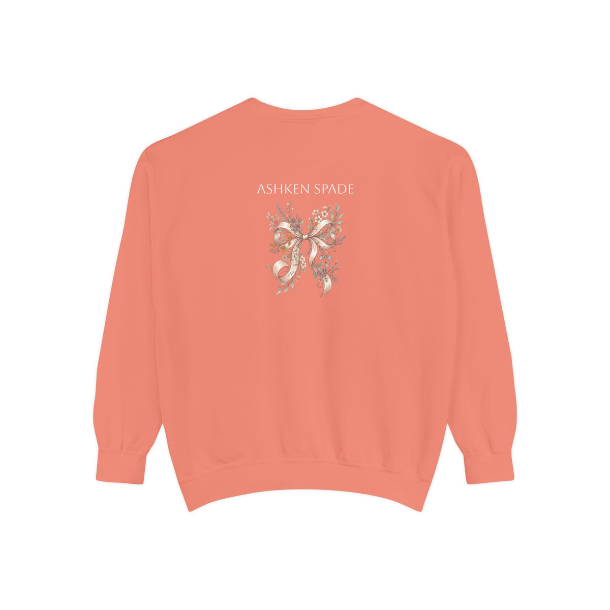 Floral Ribbon Sweatshirt
