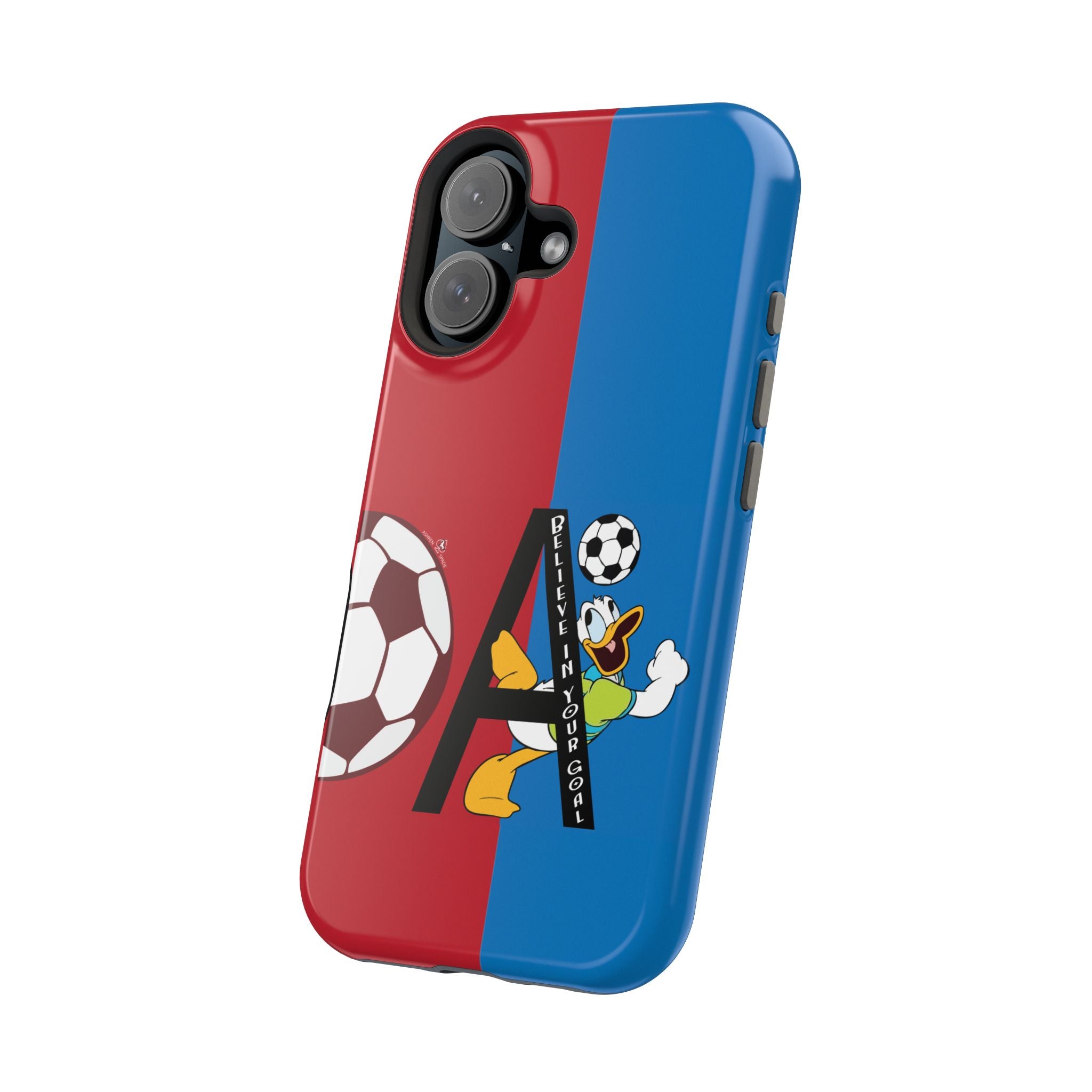 Soccer Initial A Magnetic Impact-Resistant Phone Case