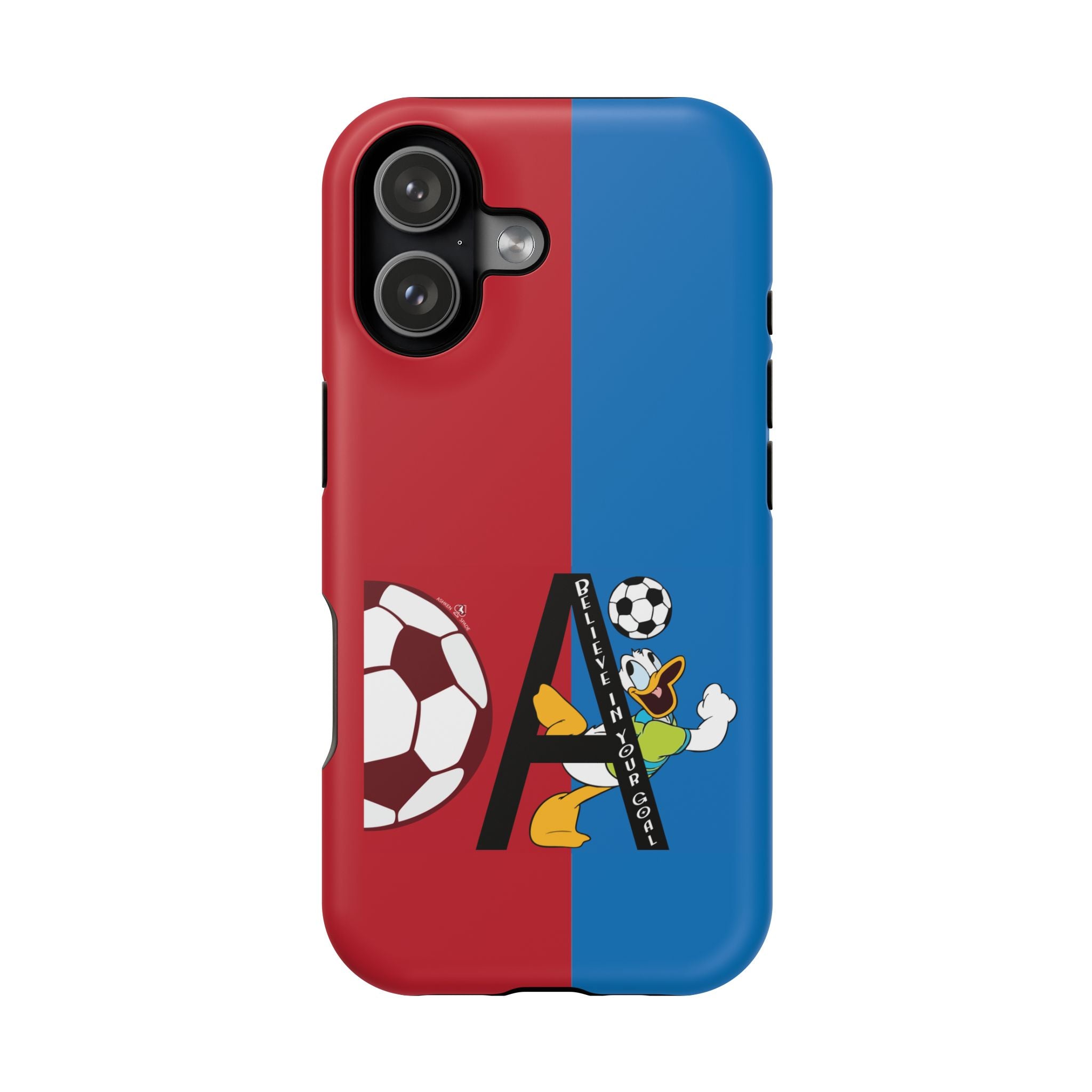 Soccer Initial A Magnetic Impact-Resistant Phone Case