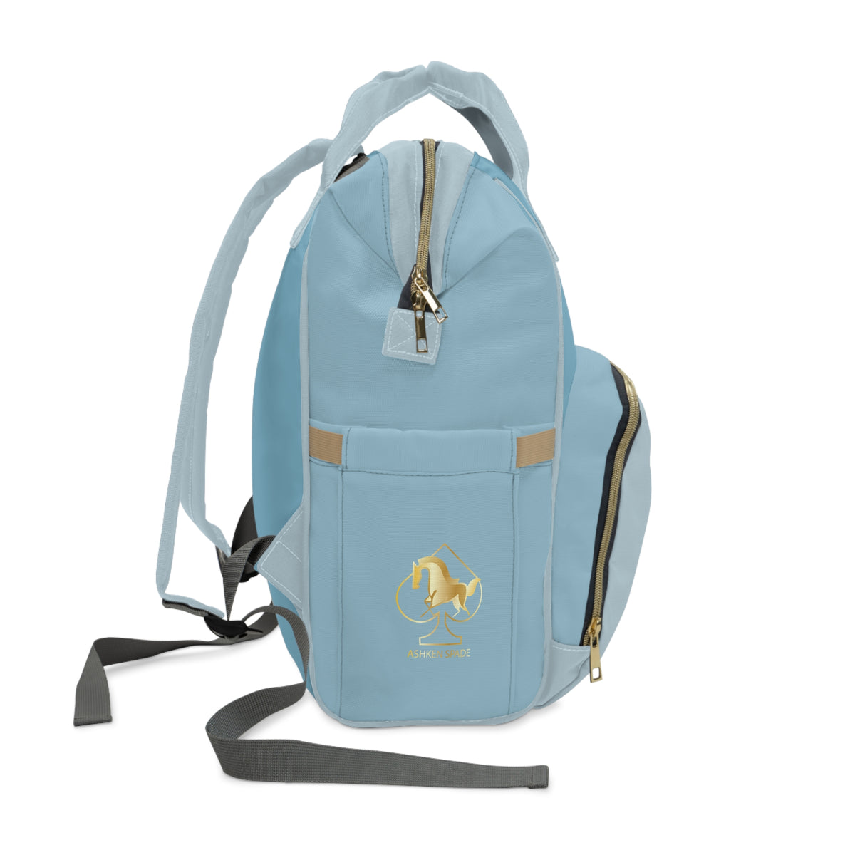 Personalized Cute Bunny & Doll Baby Diaper Backpack
