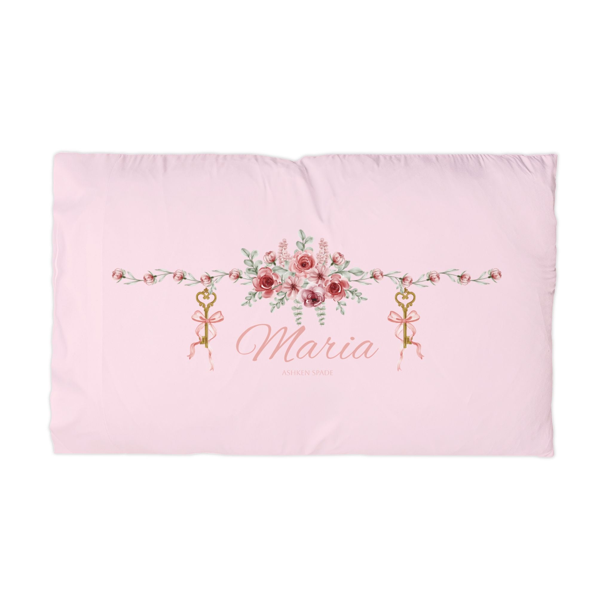 Floral Ballet Microfiber Pillowcase