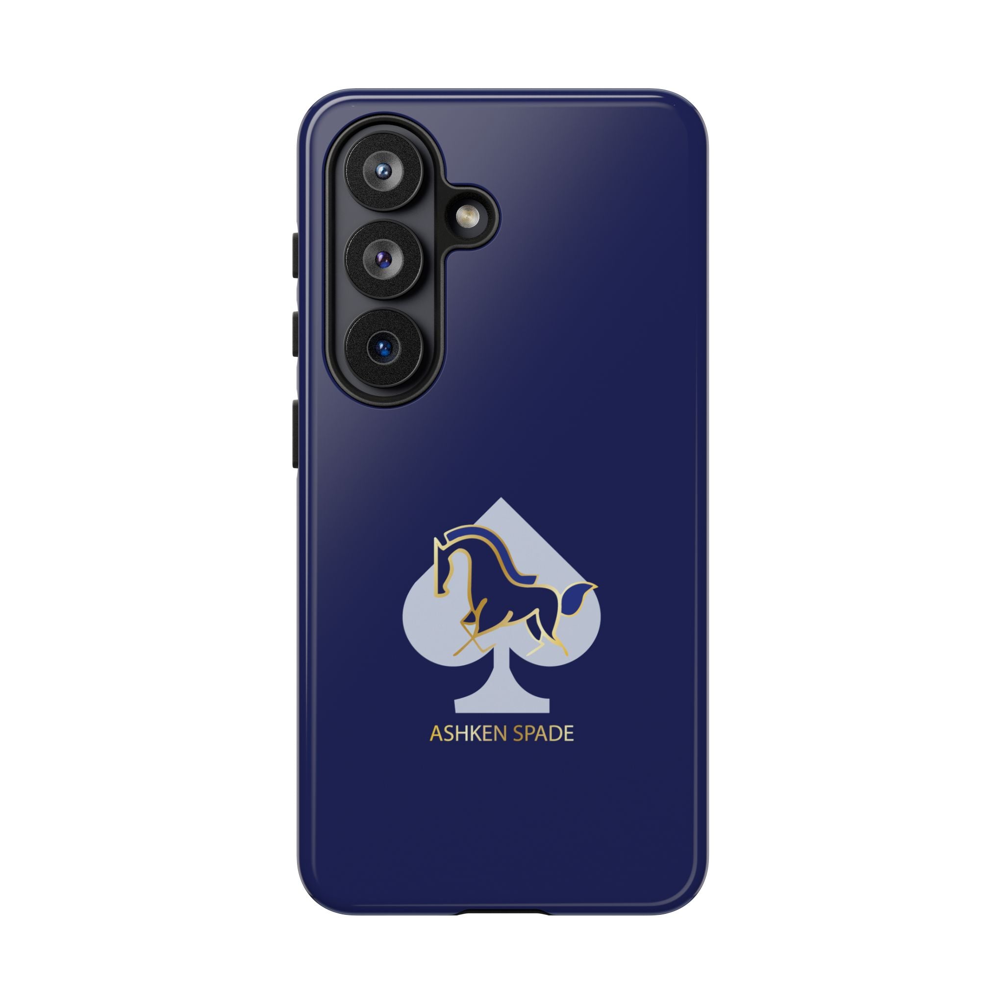 Navy Blue Ashken Spade Logo Phone Case