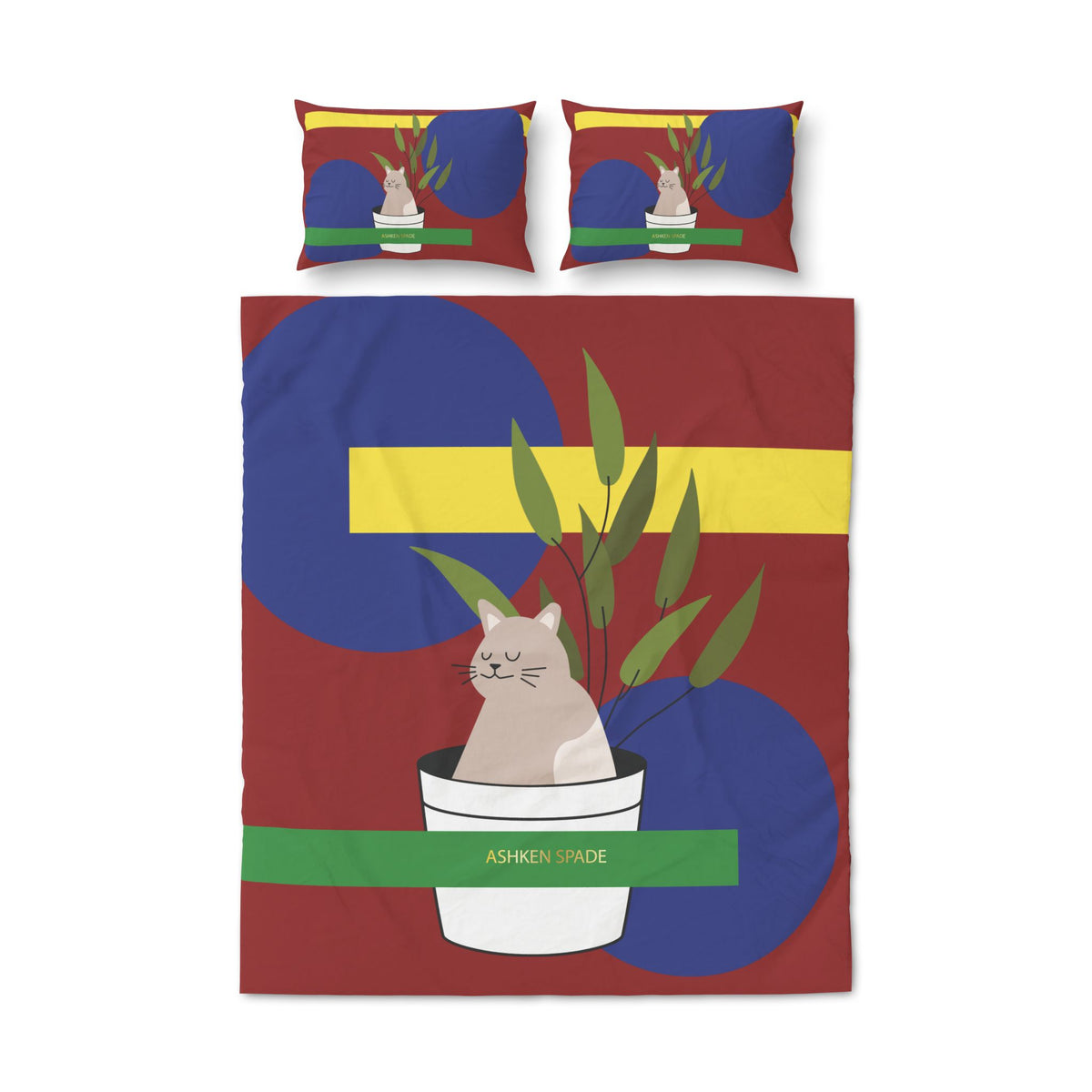 Cat Plant Duvet Cover & Pillowcases