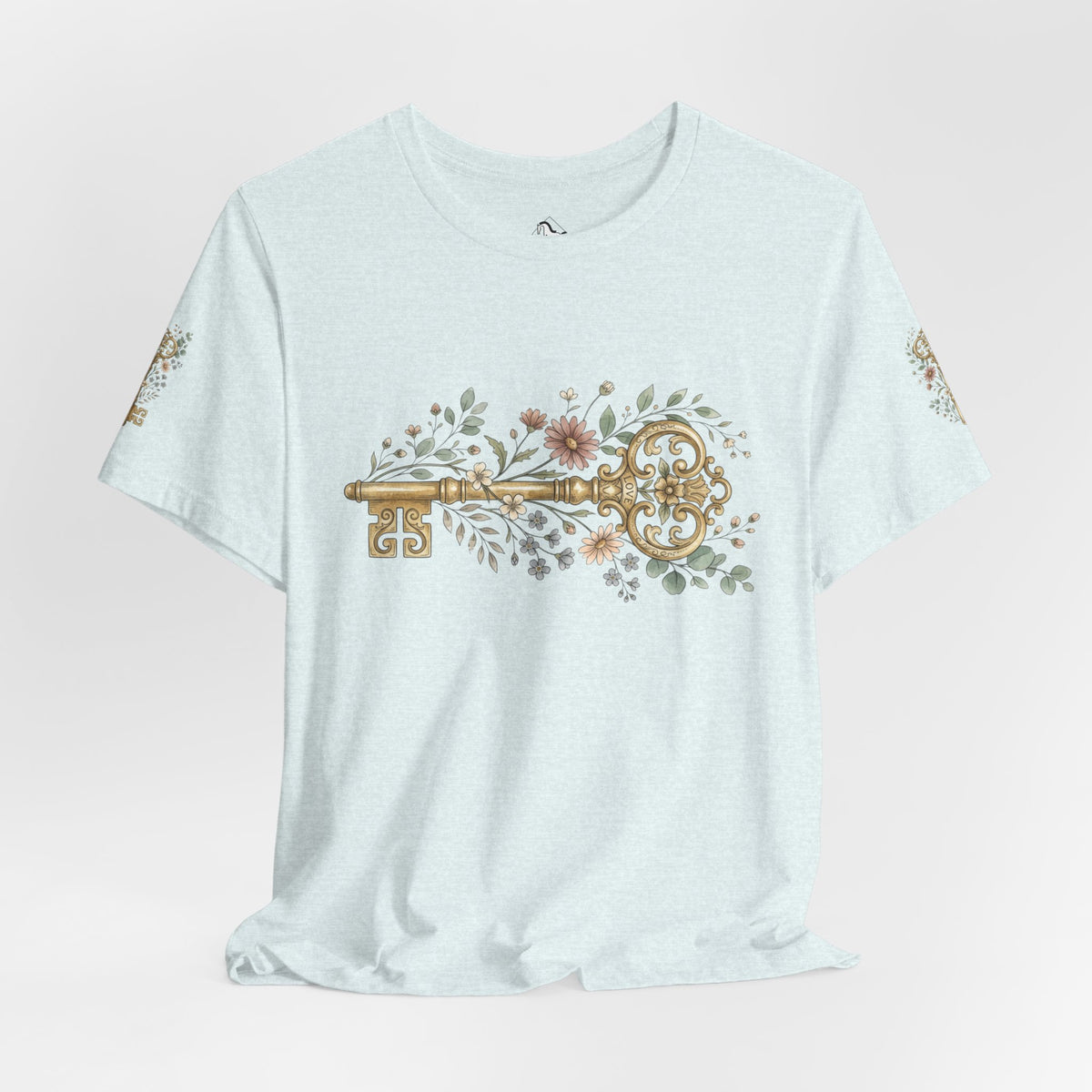 Vintage Floral Key T-Shirt