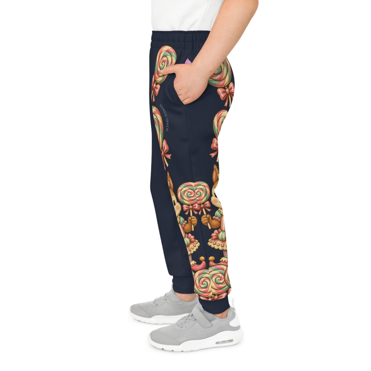 Navy LolliSquirl Youth Joggers