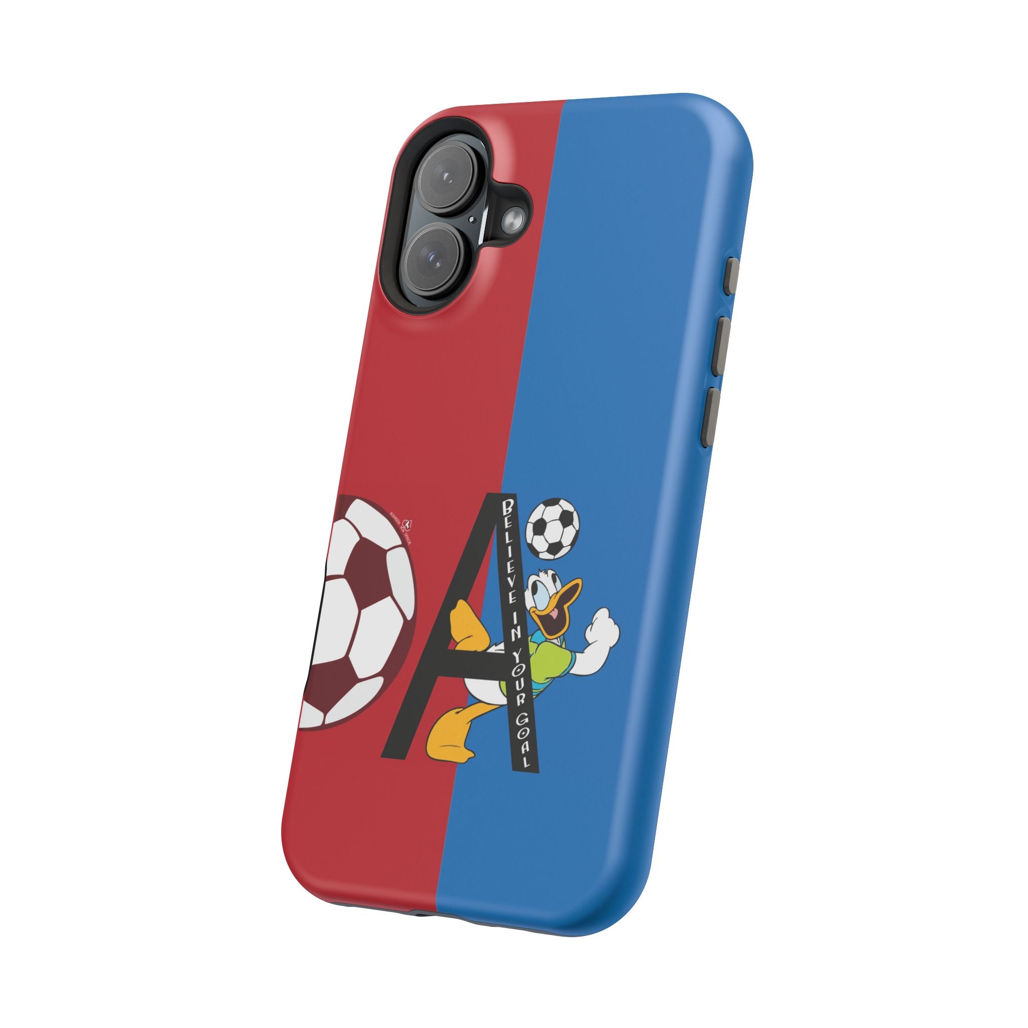 Soccer Initial A Magnetic Impact-Resistant Phone Case