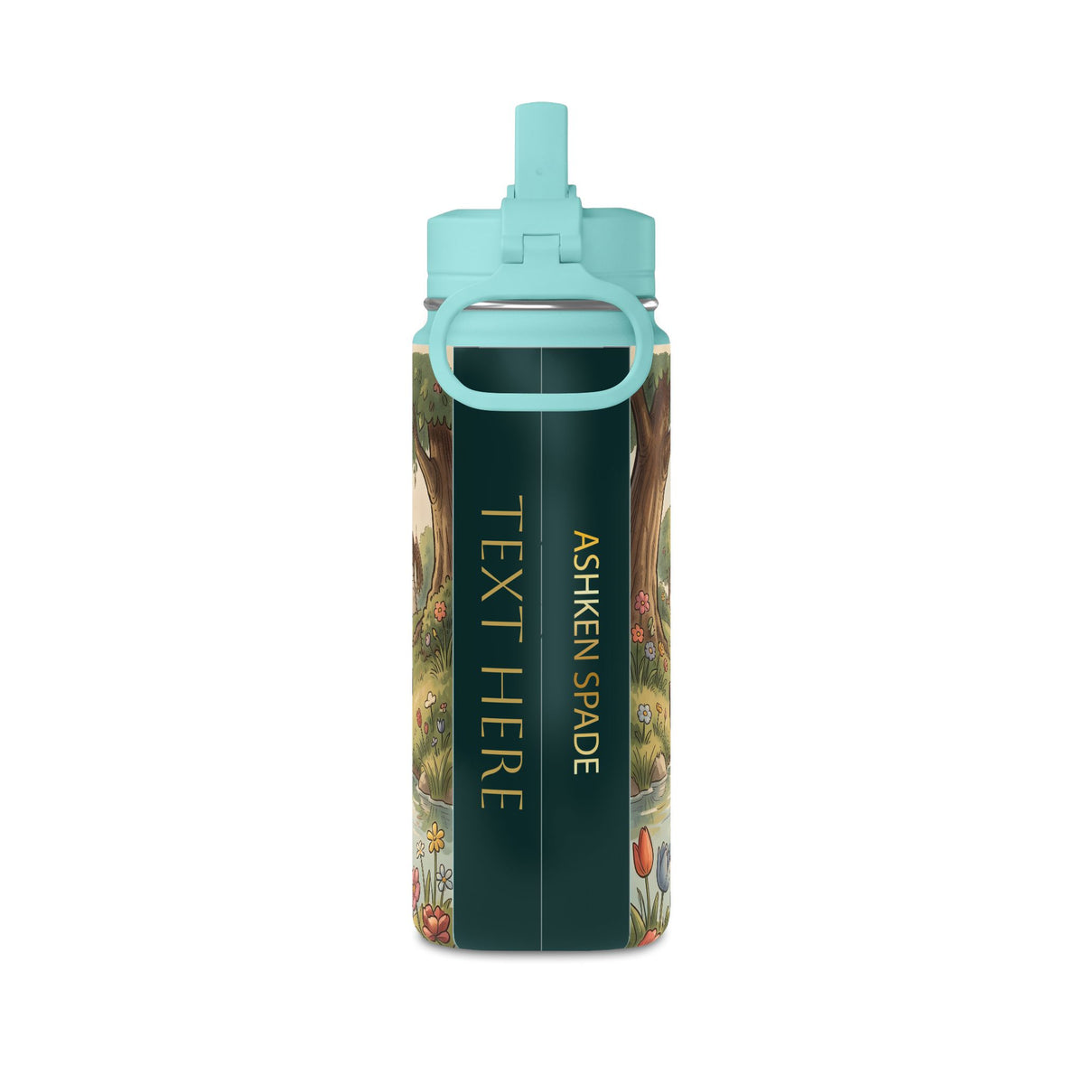 Duck Couple Mini Water Bottle(20oz)