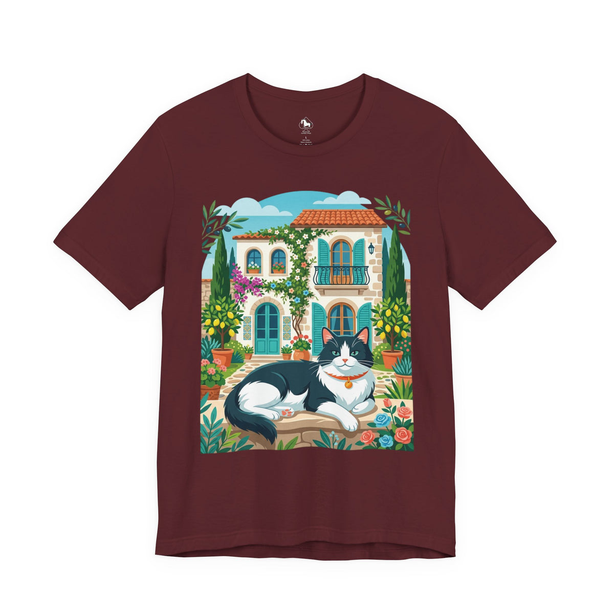 Cat Courtyard T‑Shirt