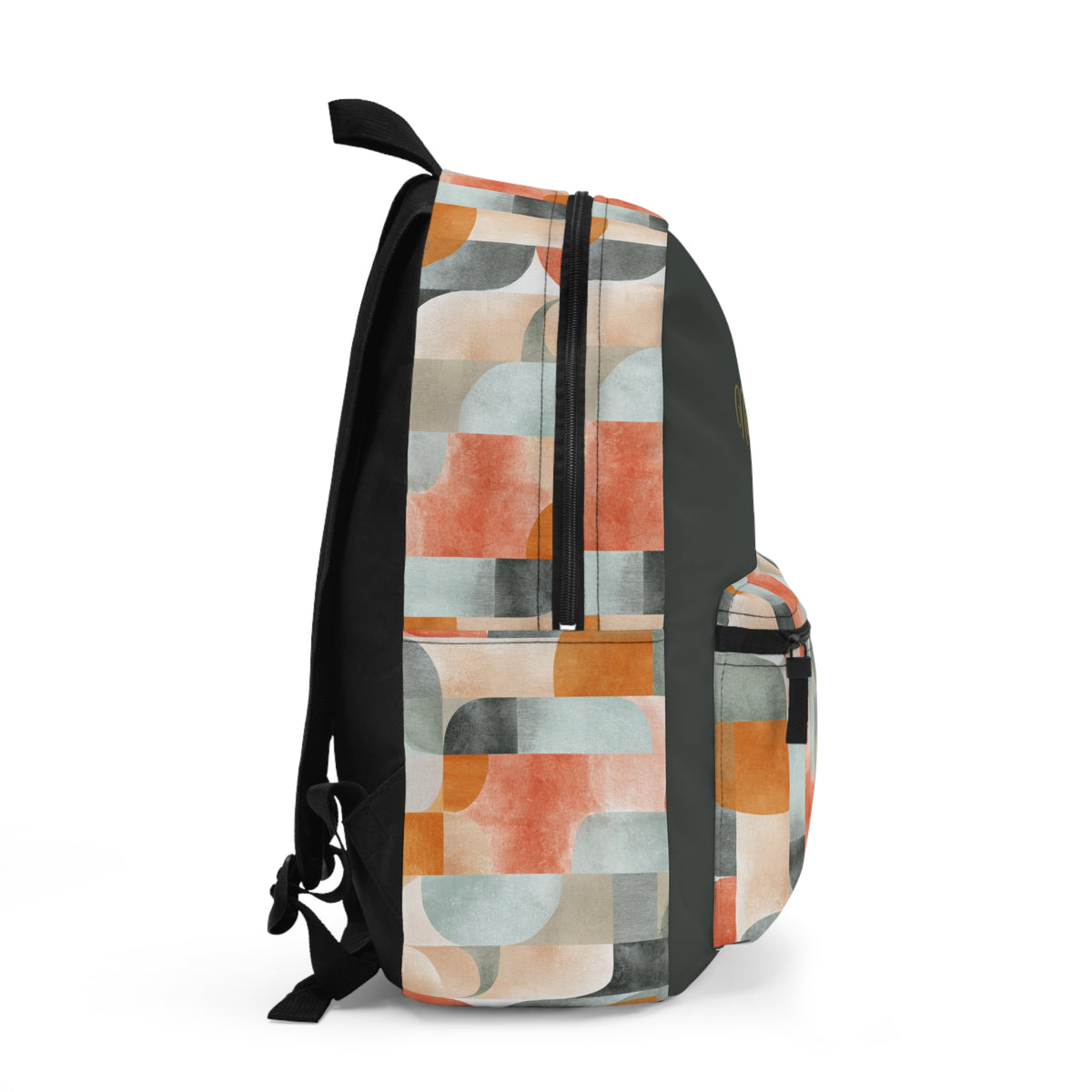 Retro Abstract Design Backpack