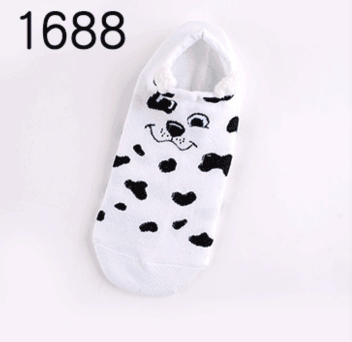 Cute Animals Cotton Short Socks Socks