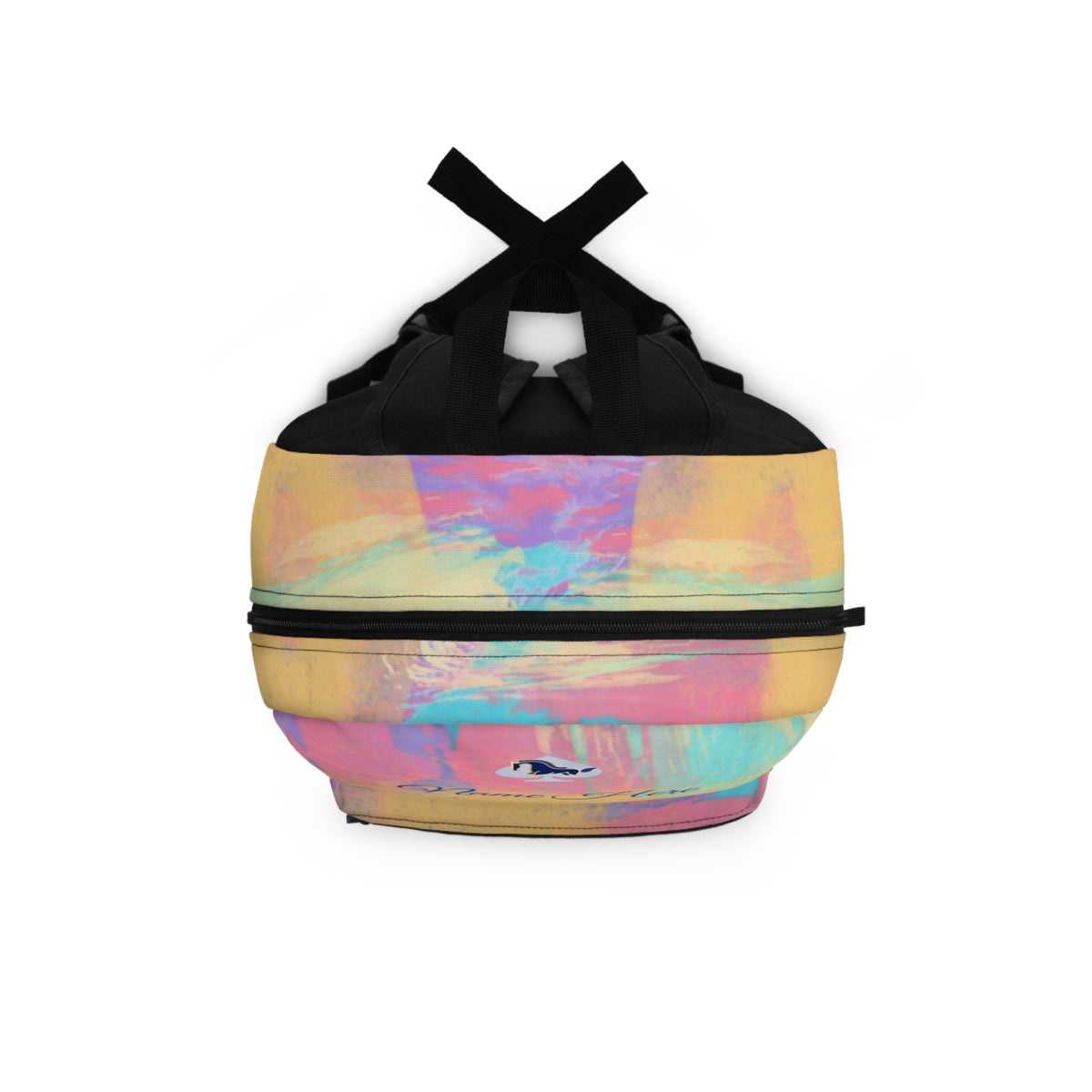 Personalized Pastel Tie-Dye Backpack