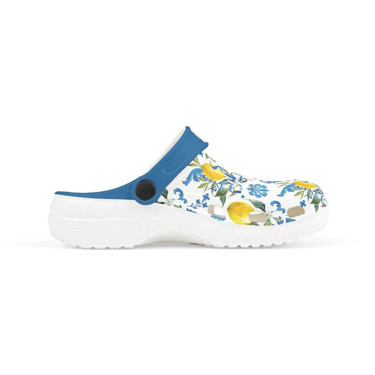 Kids' Lemon Floral Foam Clogs