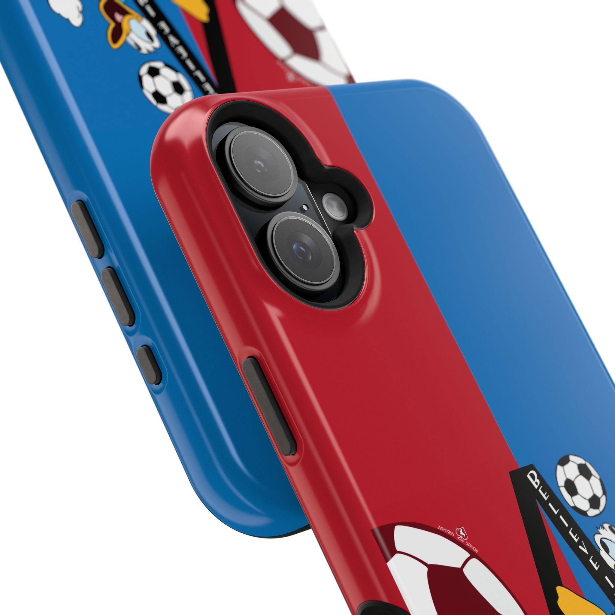 Soccer Initial A Magnetic Impact-Resistant Phone Case