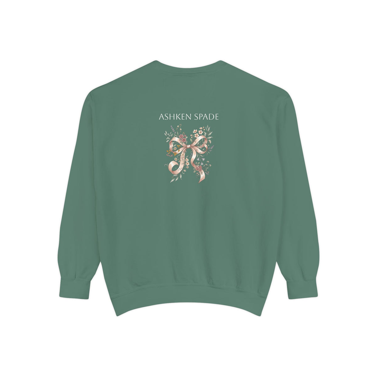 Floral Ribbon Sweatshirt