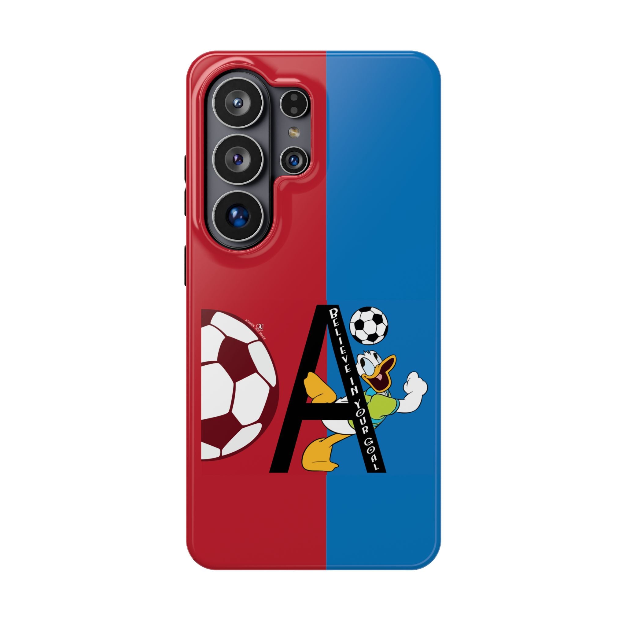 Soccer Initial A Magnetic Impact-Resistant Phone Case