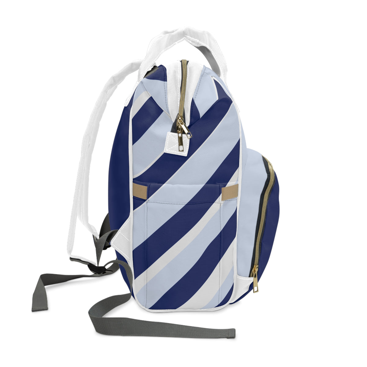Multifunctional Baby Changing Bag with ASHKEN Spade Logo