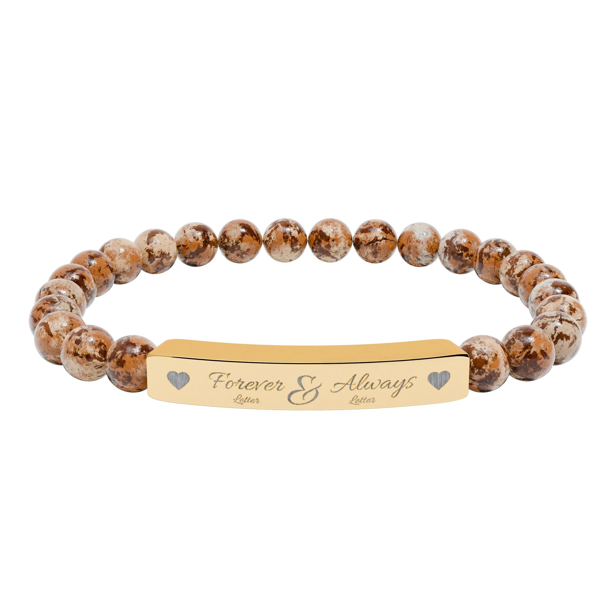 Customize Elegant Beaded Bracelet