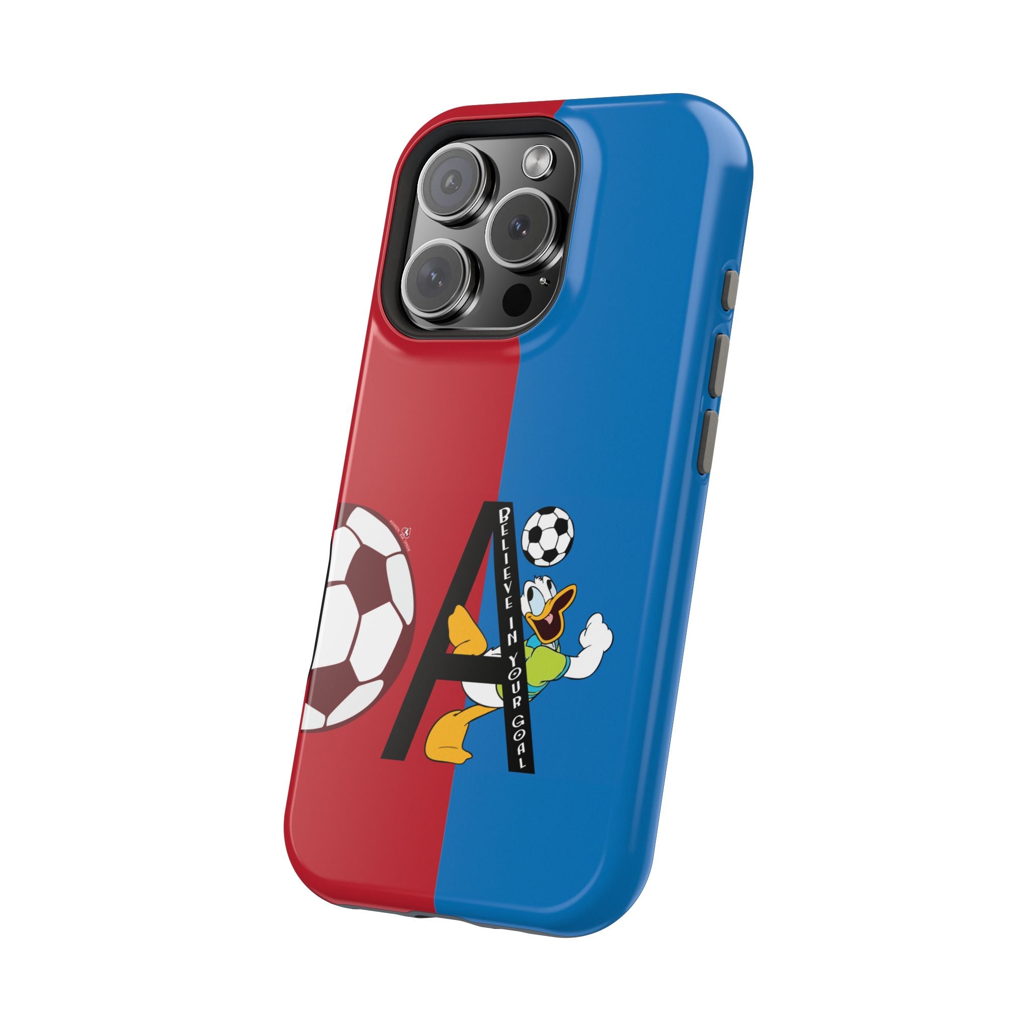 Soccer Initial A Magnetic Impact-Resistant Phone Case